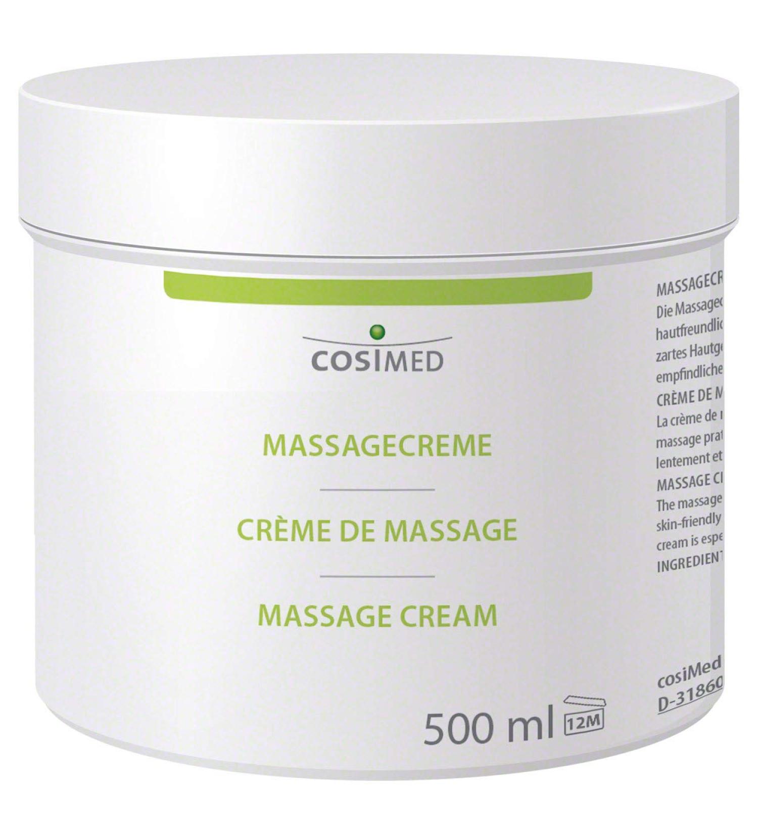 cosiMed Massage Cream 500ml | Premium Wellness & Physiotherapy - International Shipping Available - Buy Online on GoSupps.com