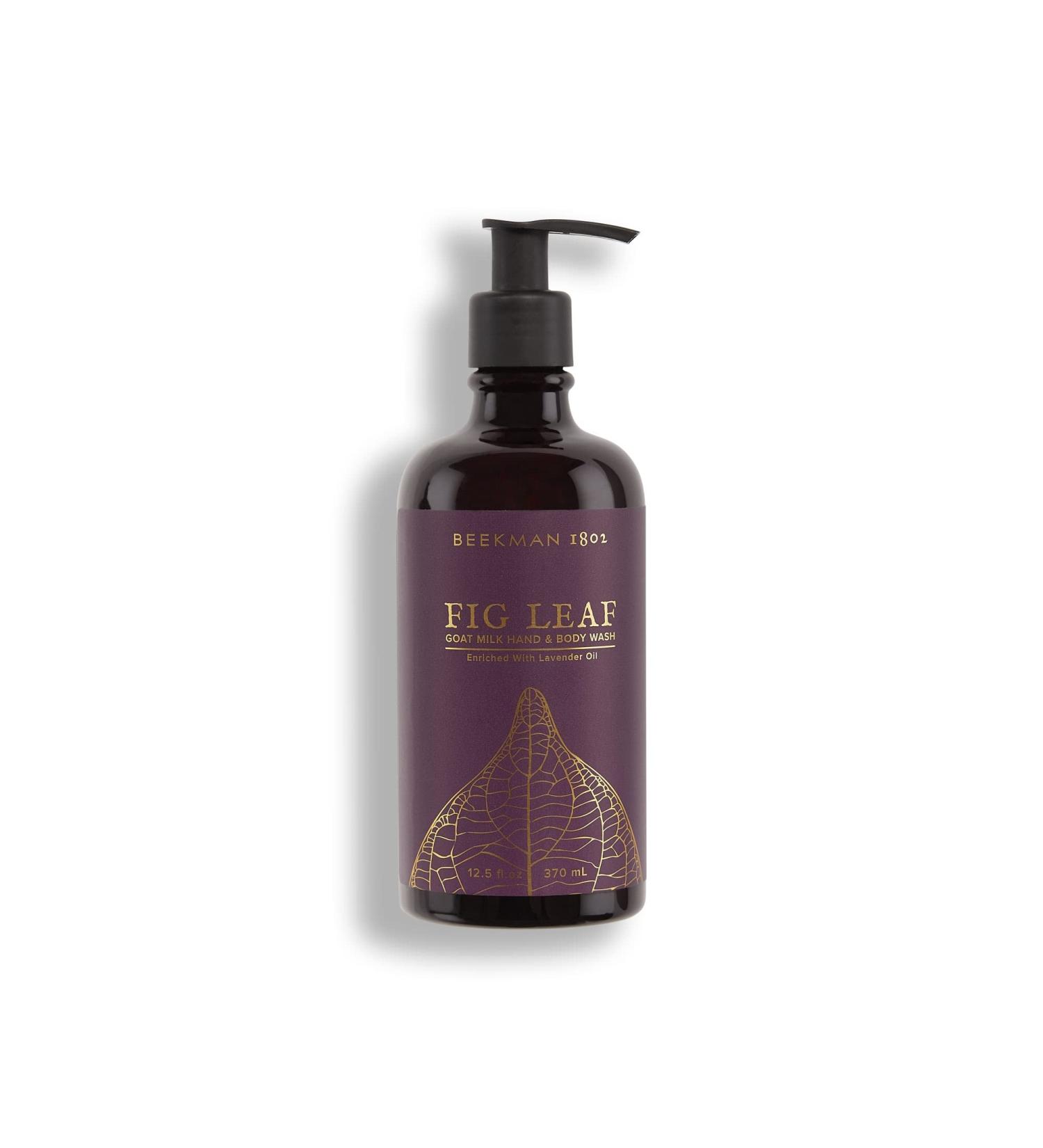 Beekman 1802 Goat Milk Hand & Body Wash 12.5 oz - Softens Skin, Rinse Impurities - Fig Leaf Scent - Cruelty Free - Buy Online on GoSupps.com
