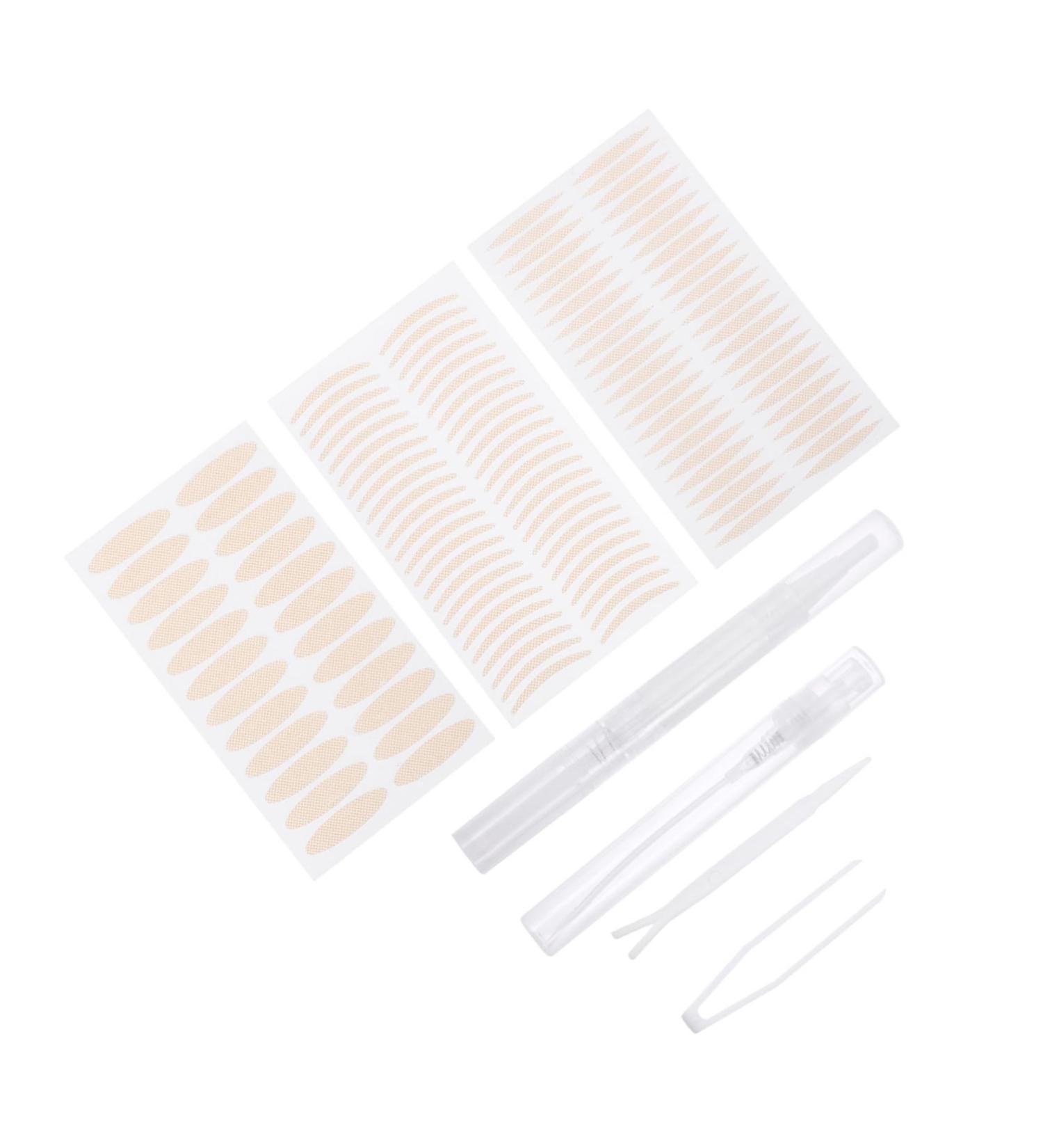 GLEAVI 2 Sets Double Eyelid Sticker Fiber Tools Doublesided Tape Eyelid Sticker for Women Lifting Belt Girl 3.5x2.4x0.1cmx2pcs Blackx2pcs - Buy Online on GoSupps.com