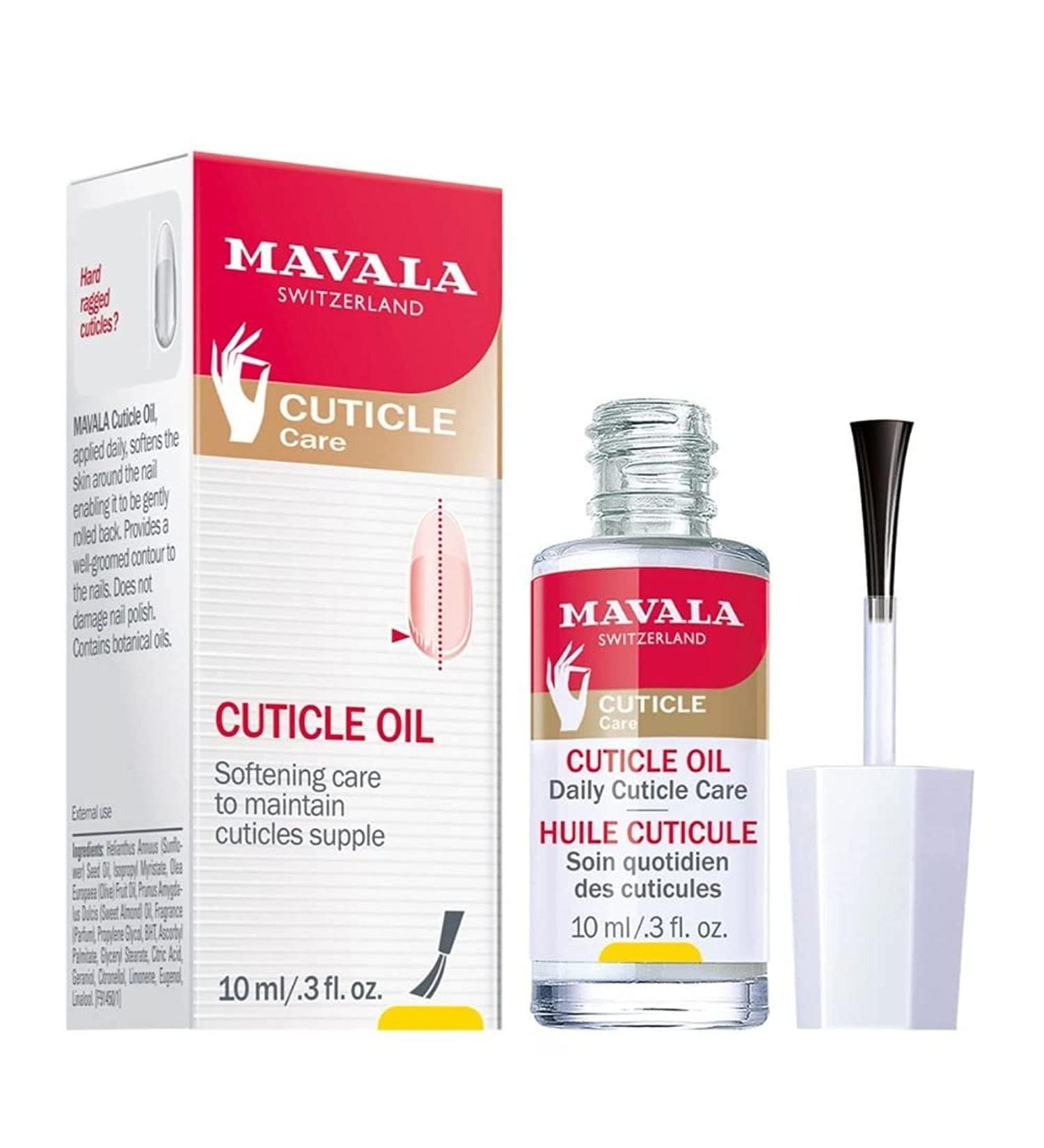 Mavala Cuticle Treatment 10ml - Daily Cuticle Care Oil - Buy Online on GoSupps.com