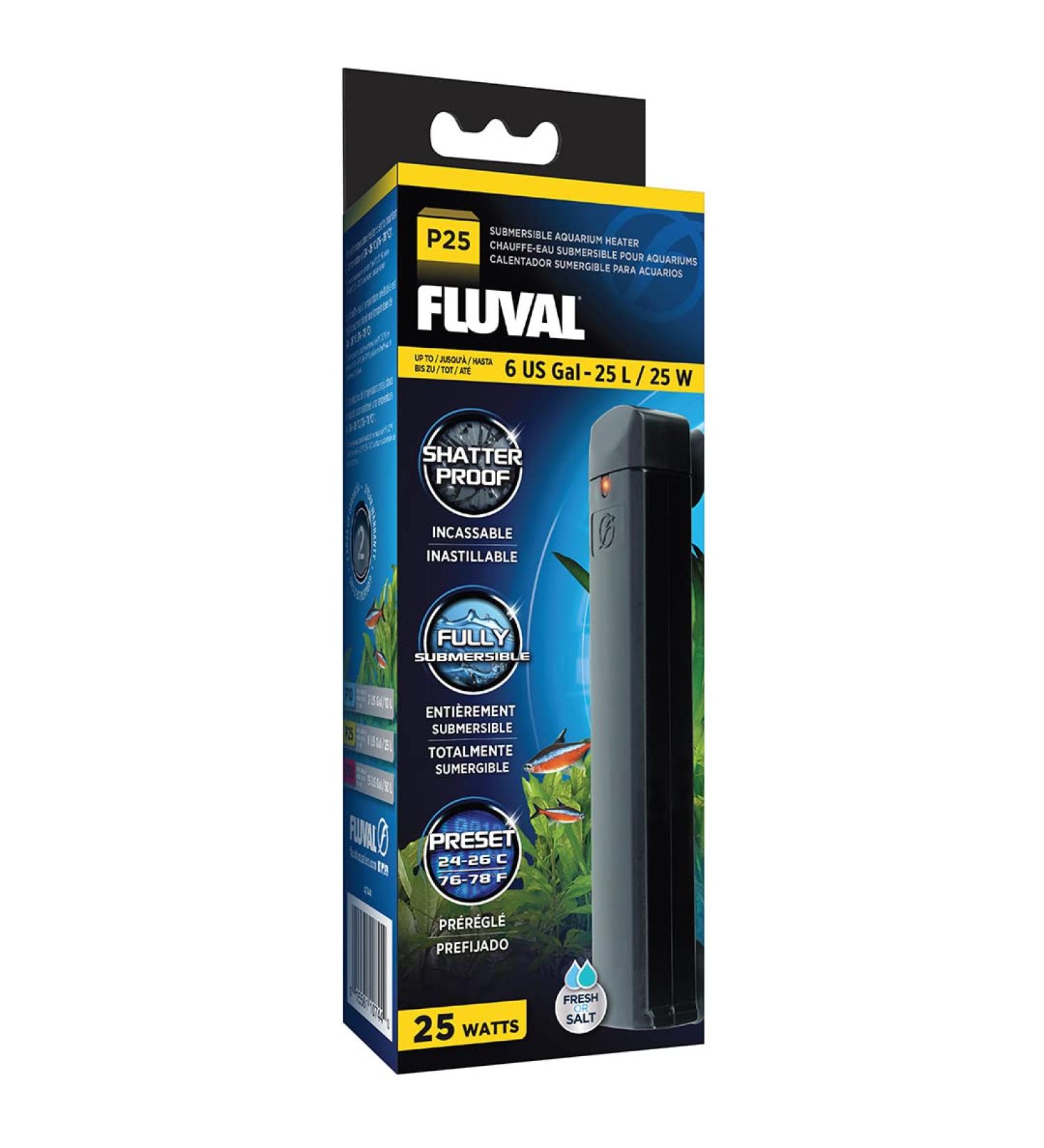 FLUVAL - Heater P25 25W - (129.1062)