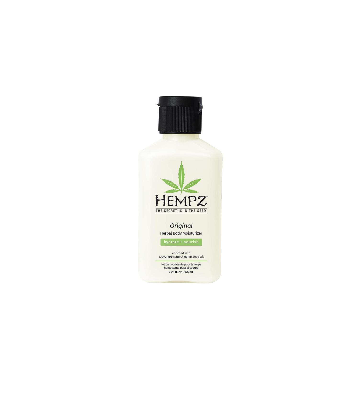 Hempz Original Herbal Body Moisturizer 2.25 Fl Oz - Floral Fresh | Hydrating Lotion | Single Pack - Buy Online on GoSupps.com