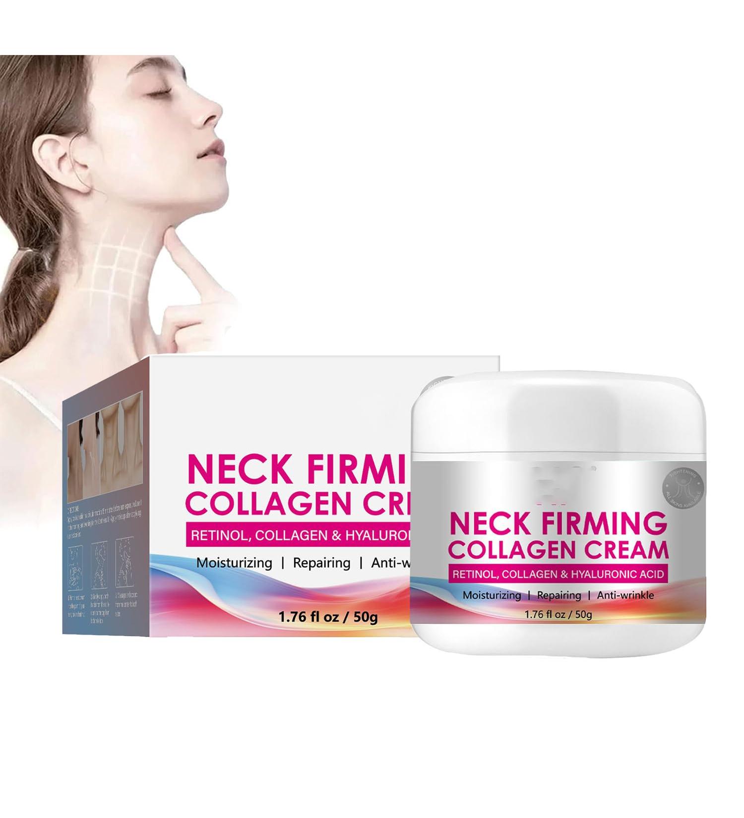Neck and D collet Firming Cream with Peptides and Retinol 50 mL - Anti-Wrinkle Neck for Women Anti Aging Neck Cream - Neck Sagging Cream (1PC) - Buy Online on GoSupps.com
