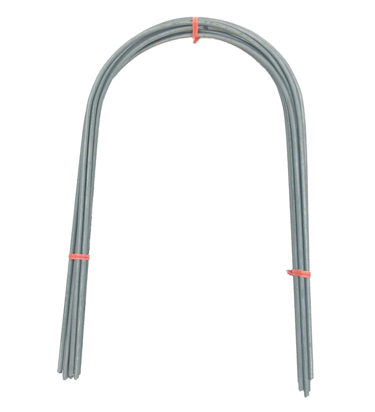 Broken Arrow Set of 9 Croquet Wickets, 6" Wide, Round Style Replacement Hoops Arches Made in USA