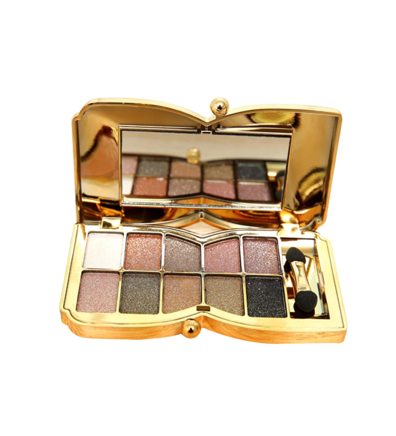 Angoily Set Eye Eyeshadow Glitter Brush Makeup Flash Colorful Colors Mirror # Shadow with and 1 count (Pack of 1) As Shown - Buy Online on GoSupps.com