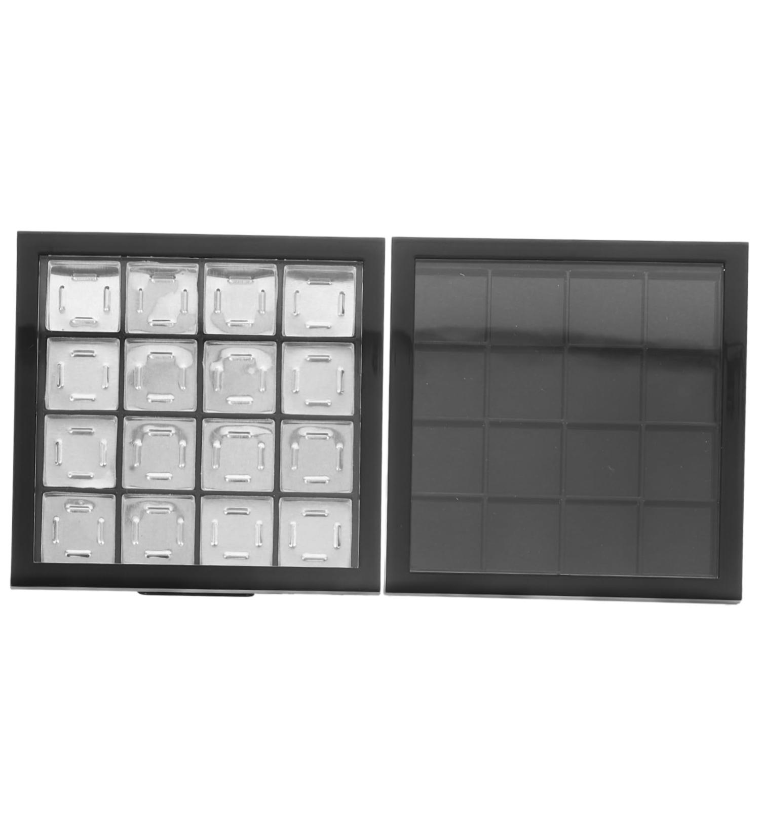 NOLITOY 2pcs Eye Shadow Box Blush for Cheeks Empty Eyeshadow Case Eyeshadow Sub Plate Supplies Travel Pack 9.5X9.5X1.5CM As Shown - Buy Online on GoSupps.com