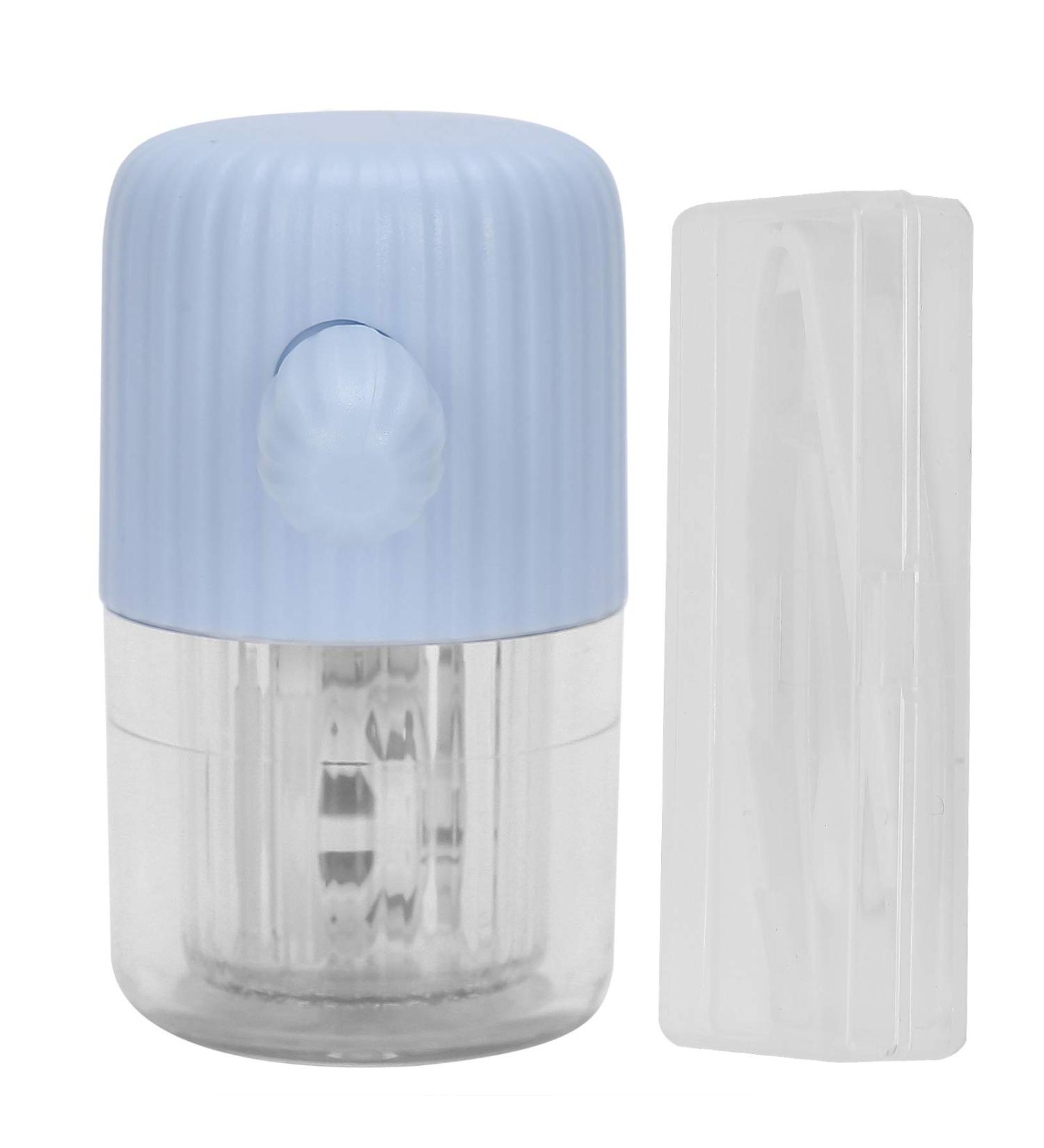 Gonetre Portable Contact Lens Washer | Manual Cleaner Case | Cute Rotating Device (Blue) - Shop Internationally - Buy Online on GoSupps.com