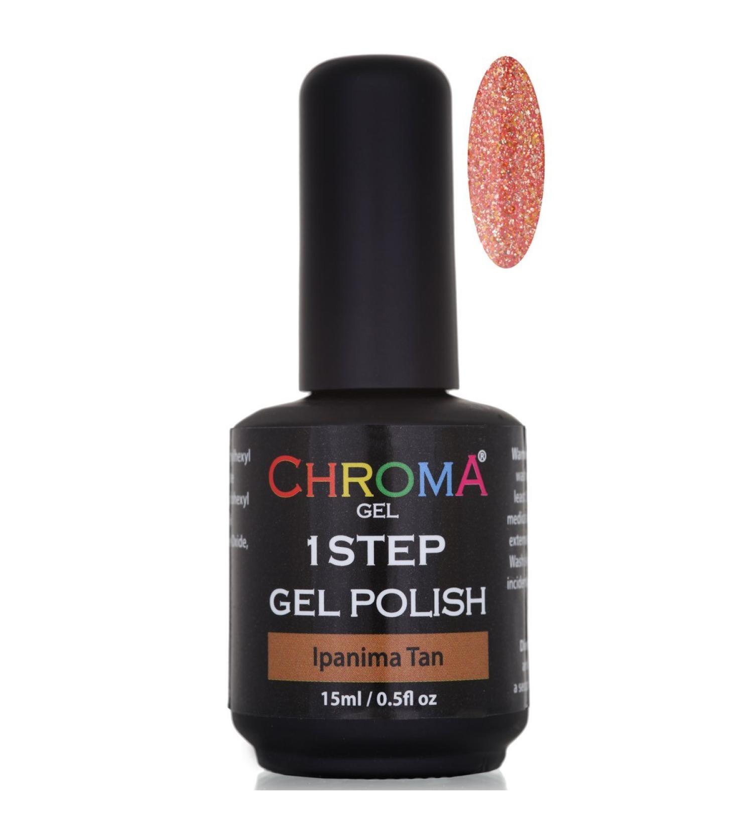 Ipanima Tan Chroma Gel 1 Step Gel Polish 15ml No.41