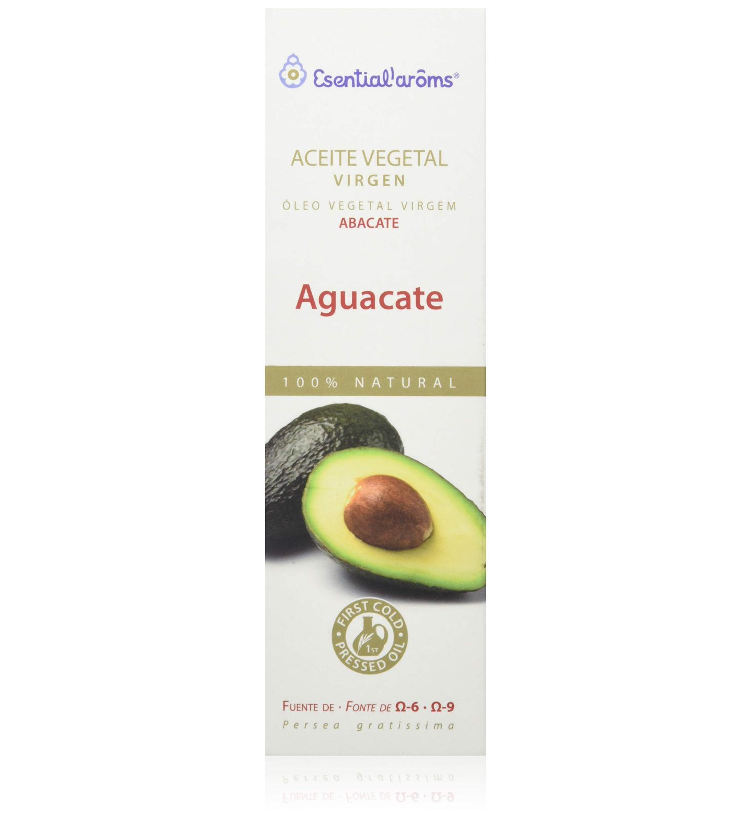 Essential Aroms Avocado Vegetable Oil 100 ml - Natural Skin & Hair Care | International Shipping - Buy Online on GoSupps.com
