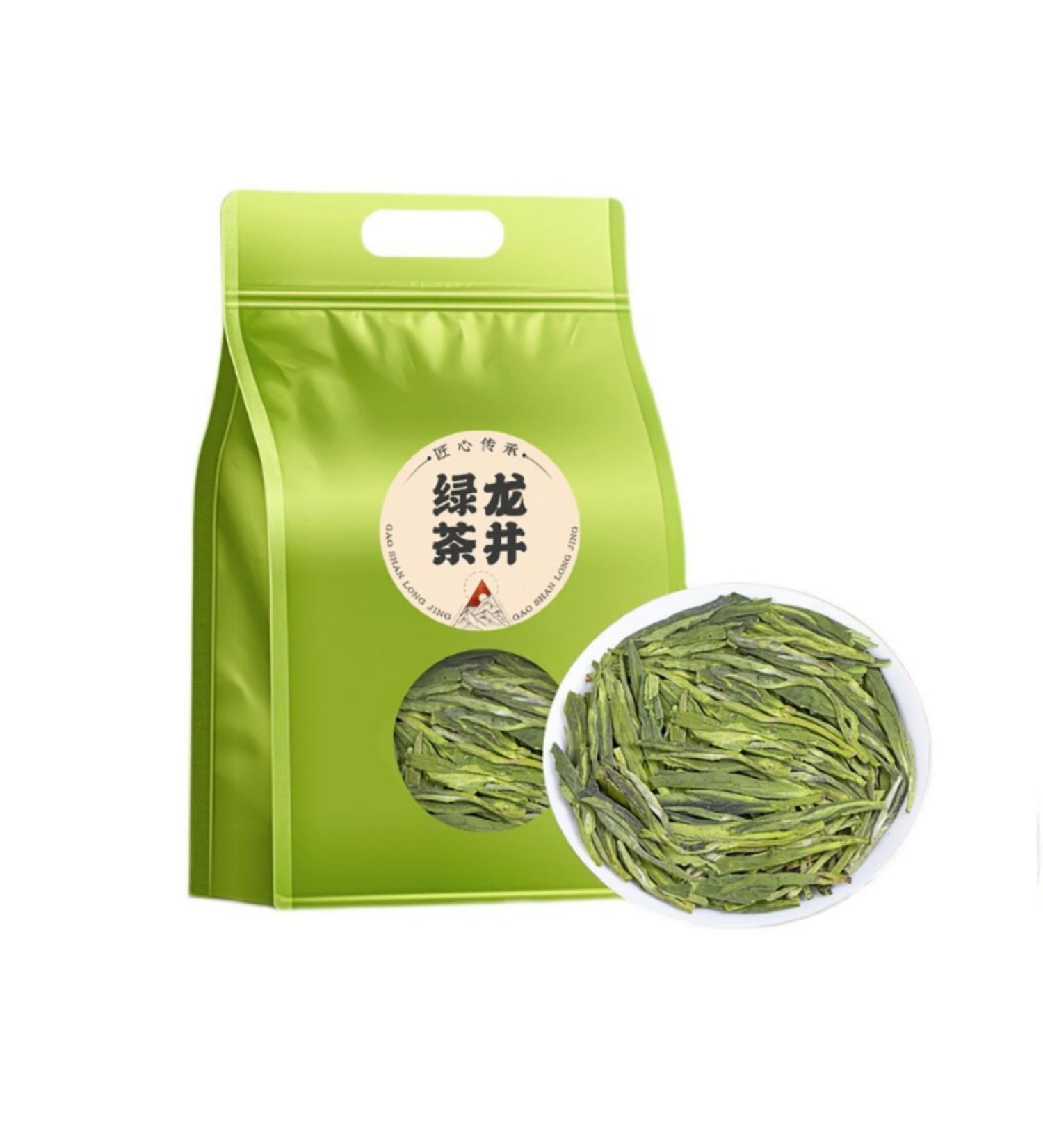HQZM Picked Preming Longjing Green Tea 440Oz Spring Tea 125gBag Removed From Natural Flavor - Buy Online on GoSupps.com