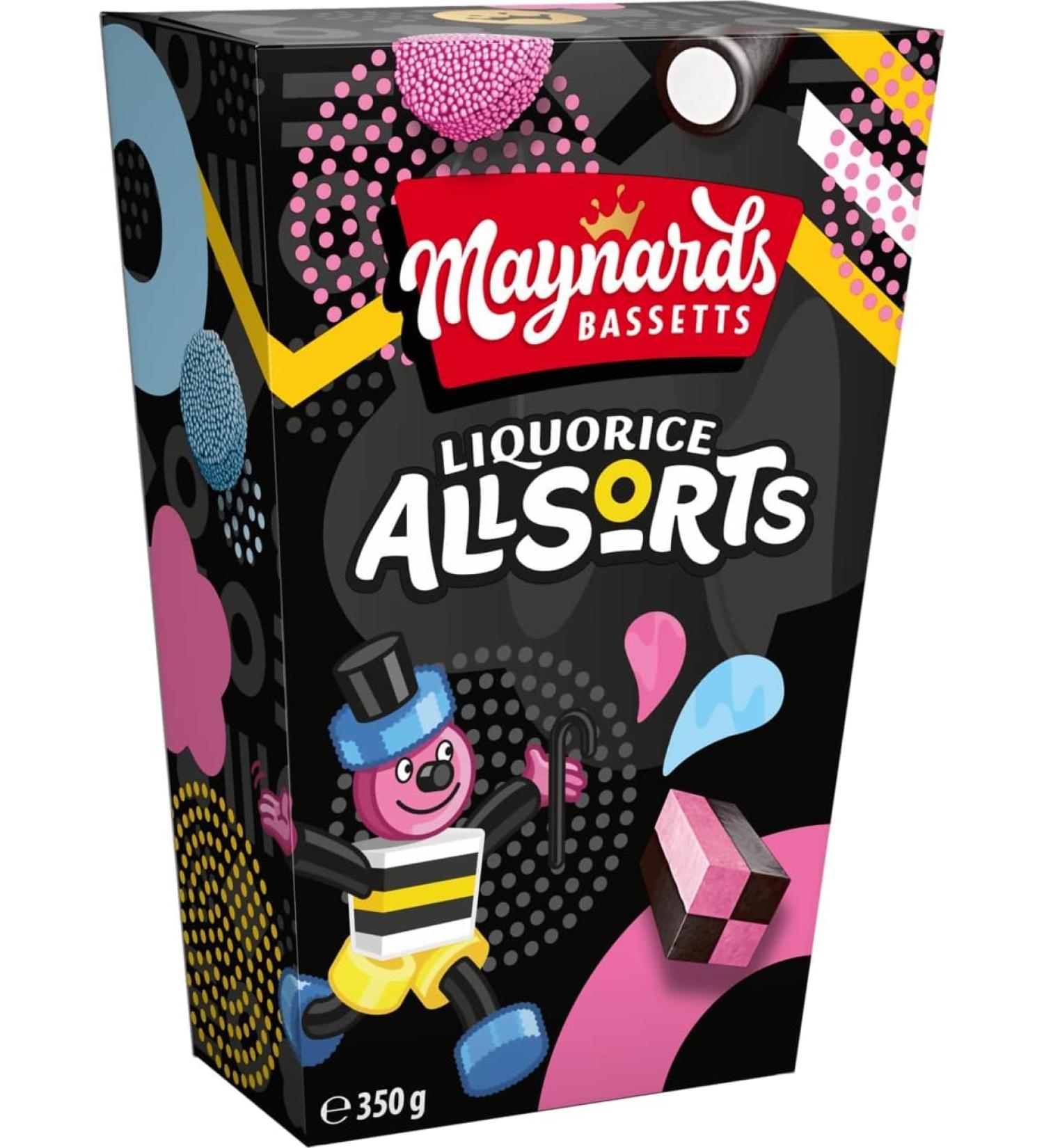 Sweets Gift Bundle With Maynards Bassetts Liquorice Allsorts Sweets Carton 350g OFFICIAL Big Night in Birthday Easter Thank You Gift | Sold by Essential Products - Buy Online on GoSupps.com