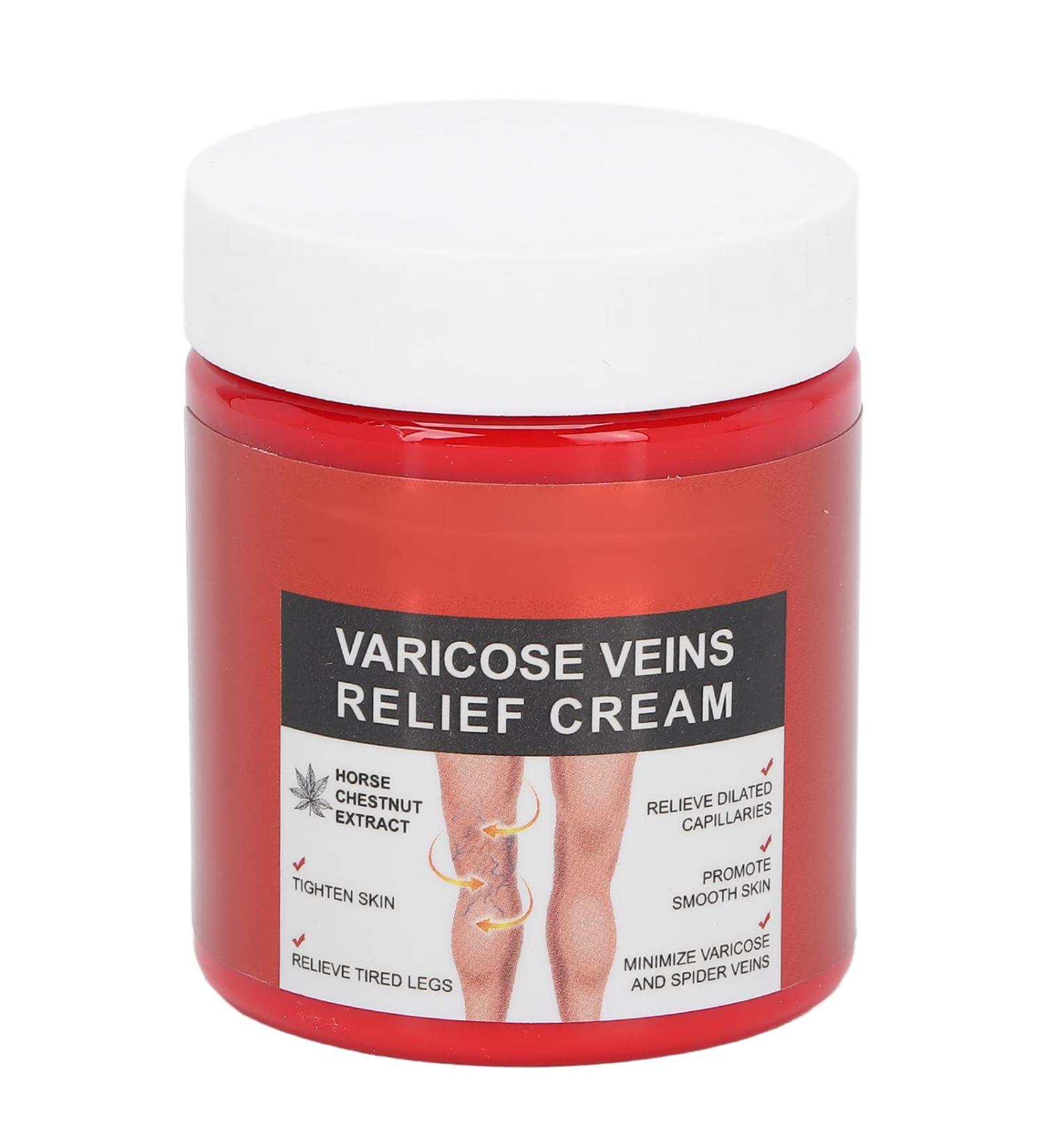Varicose Cream with Collagen & Herbal Serum for Tighter Skin - Ideal for Postpartum & Obese Relief - Buy Online on GoSupps.com