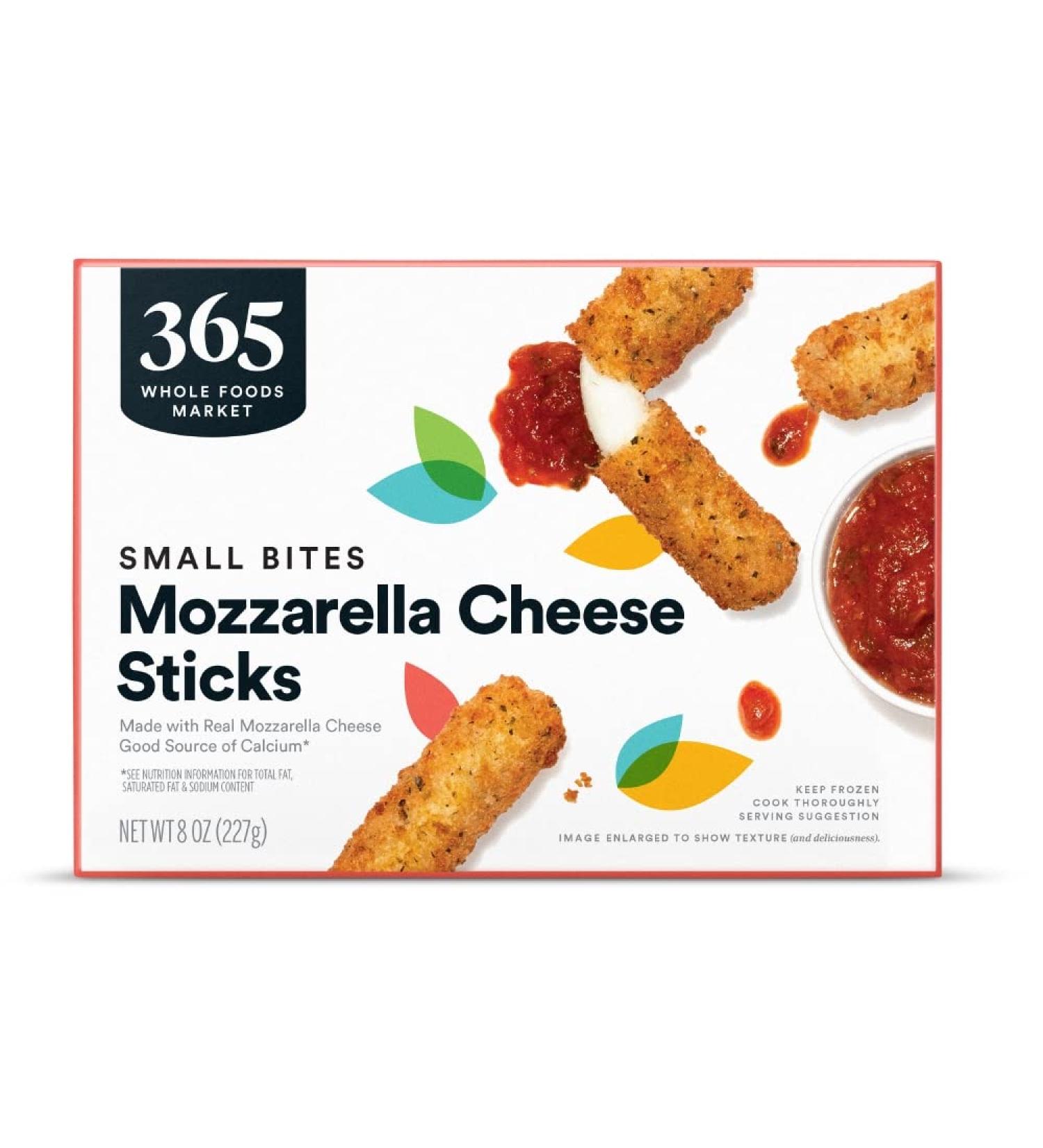365 by Whole Foods Market Frozen Mozzarella Sticks - 8 oz | Crispy Appetizer for Quick Meals - Buy Online on GoSupps.com