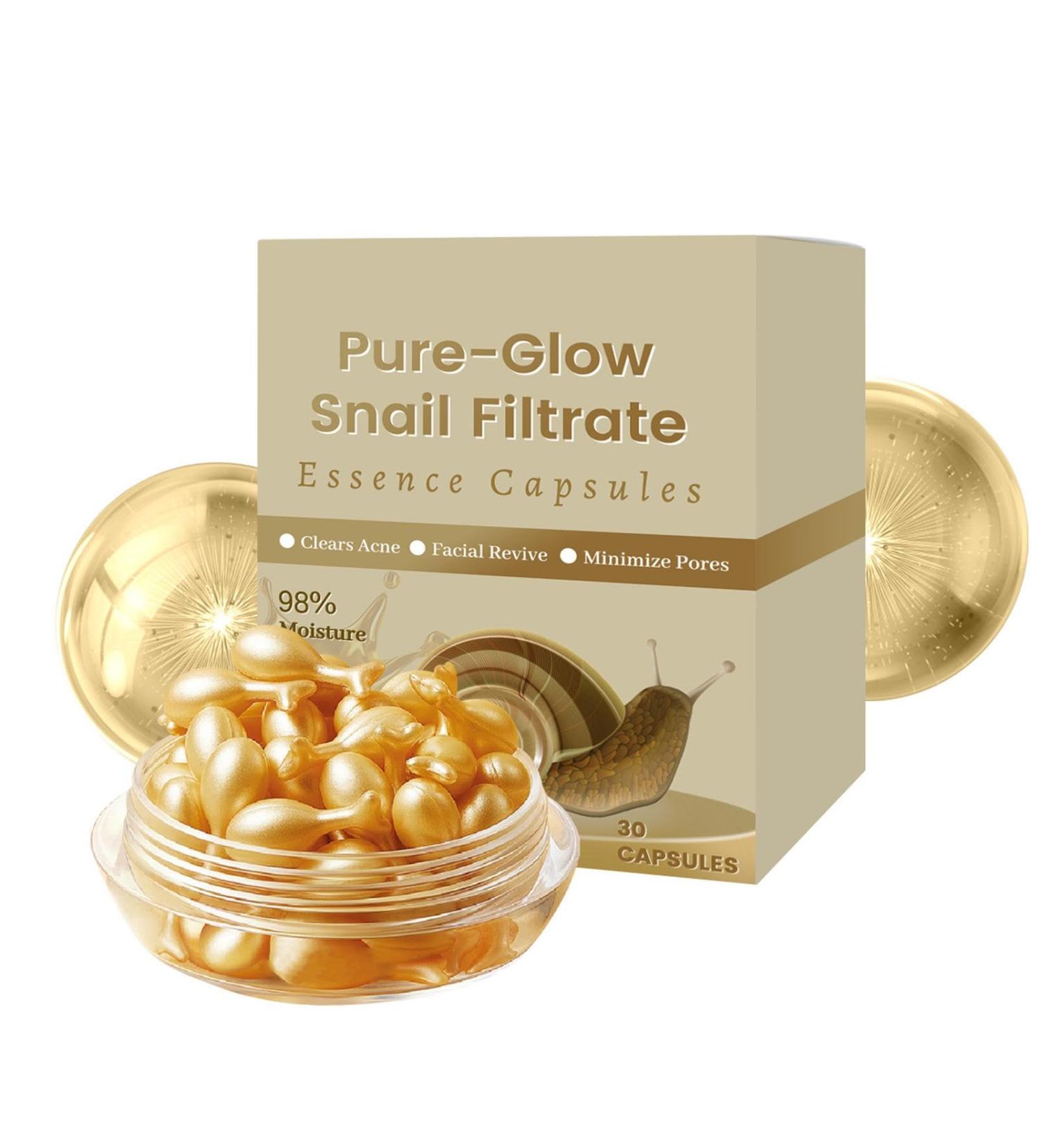 Snail Face Serums Reducing Fine Lines Skin Snail Mucin Repair Essence Brightening Hydrating Firming Non-irritating Hydrating Nourishing Skin Moisturizer Daily Face - Buy Online on GoSupps.com