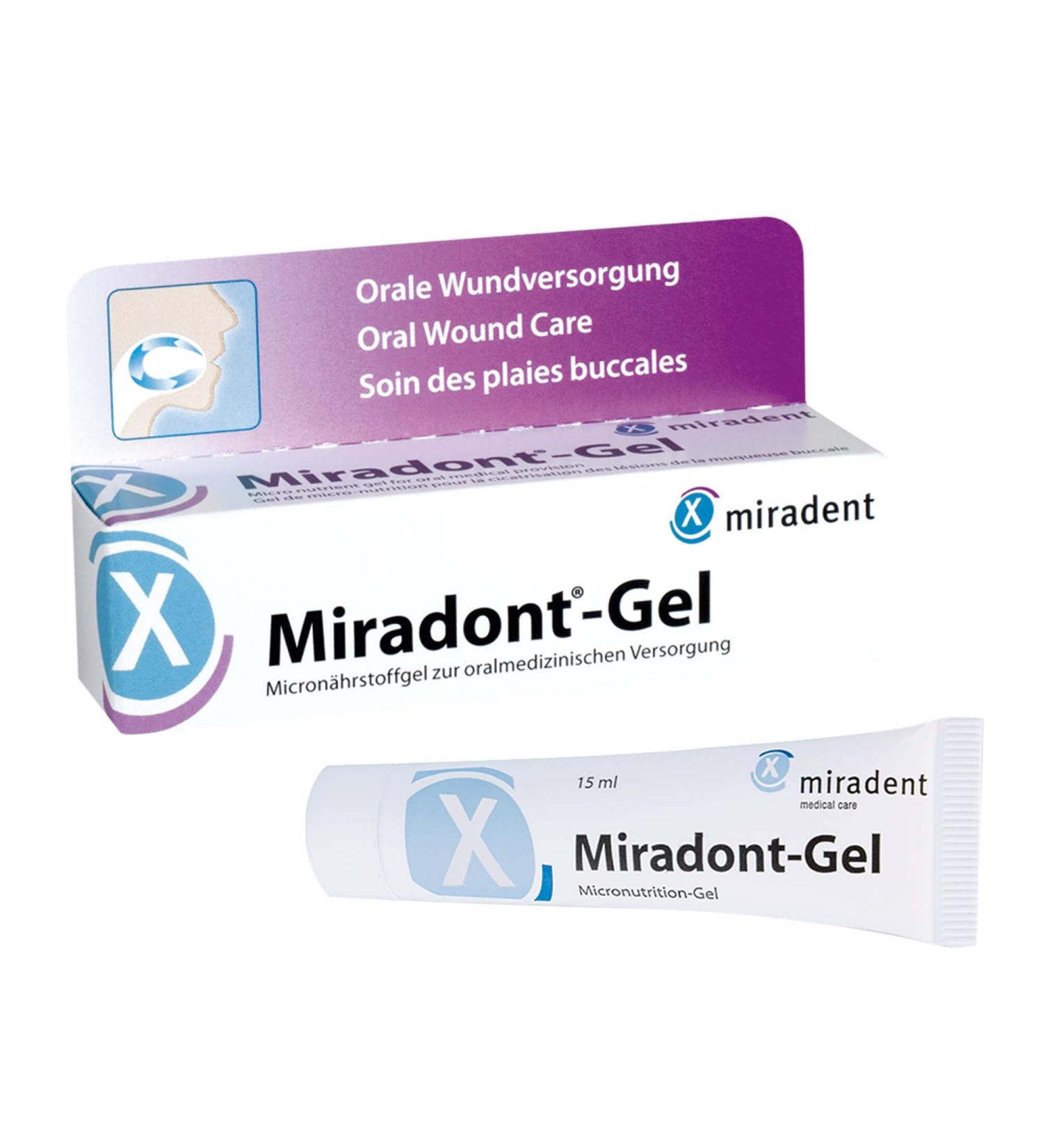 Miradent Miradont-Gel Micronutrient gel for oral medical care 15ml