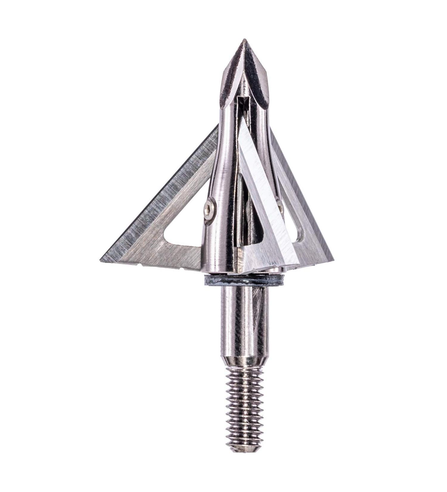 Muzzy Trocar Crossbow Archery Arrow Broadhead - 3 Pack, 100 or 125 Grain - Buy Online on GoSupps.com