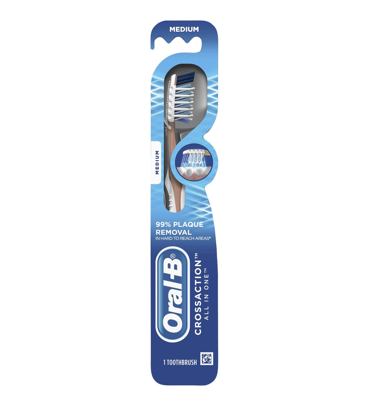Oral-B Pro-Health All-in-One CrossAction Toothbrush 35 Soft (Colors Vary) - 1 Count