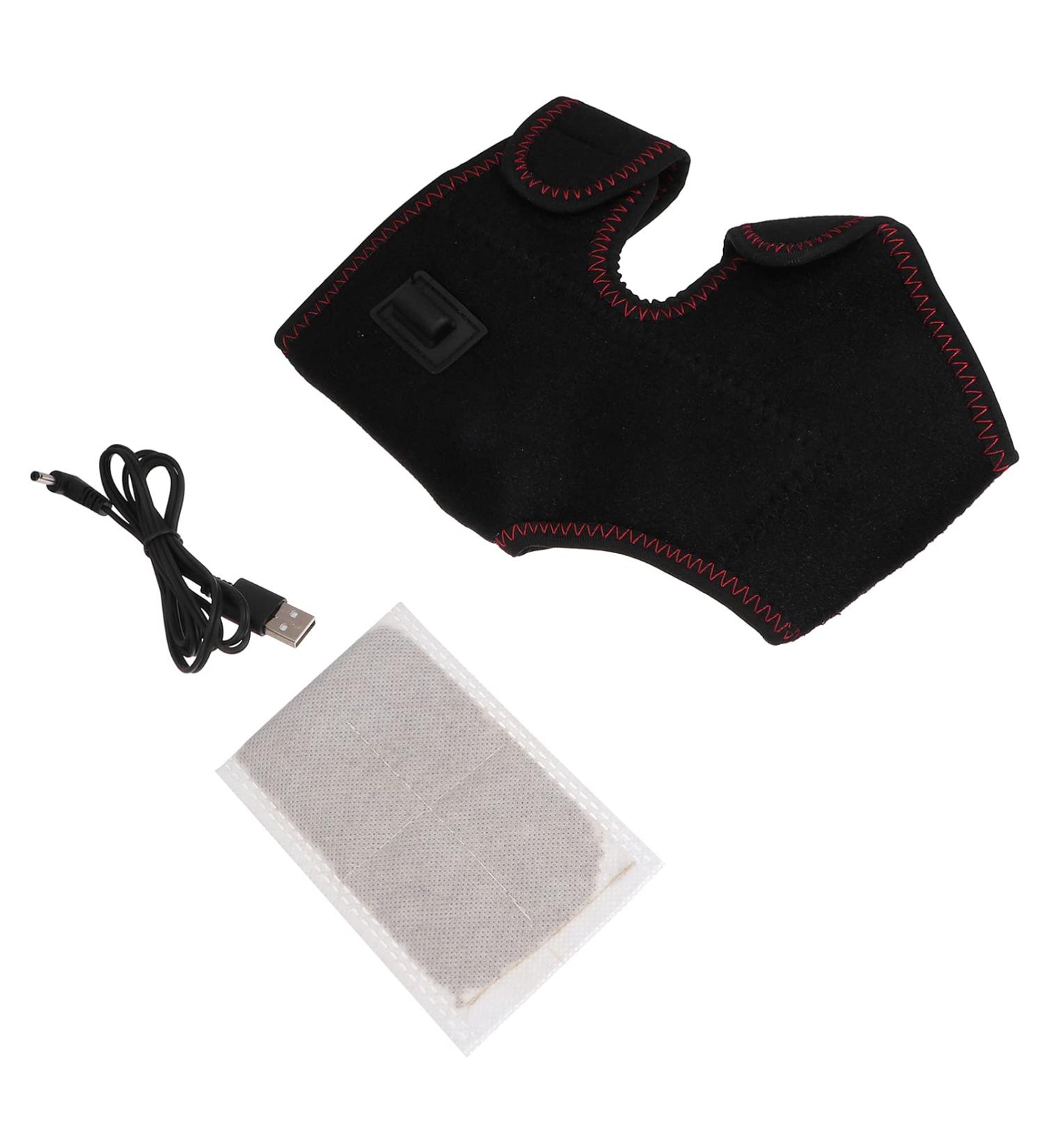Buy Heated Ankle Sleeve - Electric Heating Ankle Protector & Compression Support for Achilles Tendon Care - Buy Online on GoSupps.com