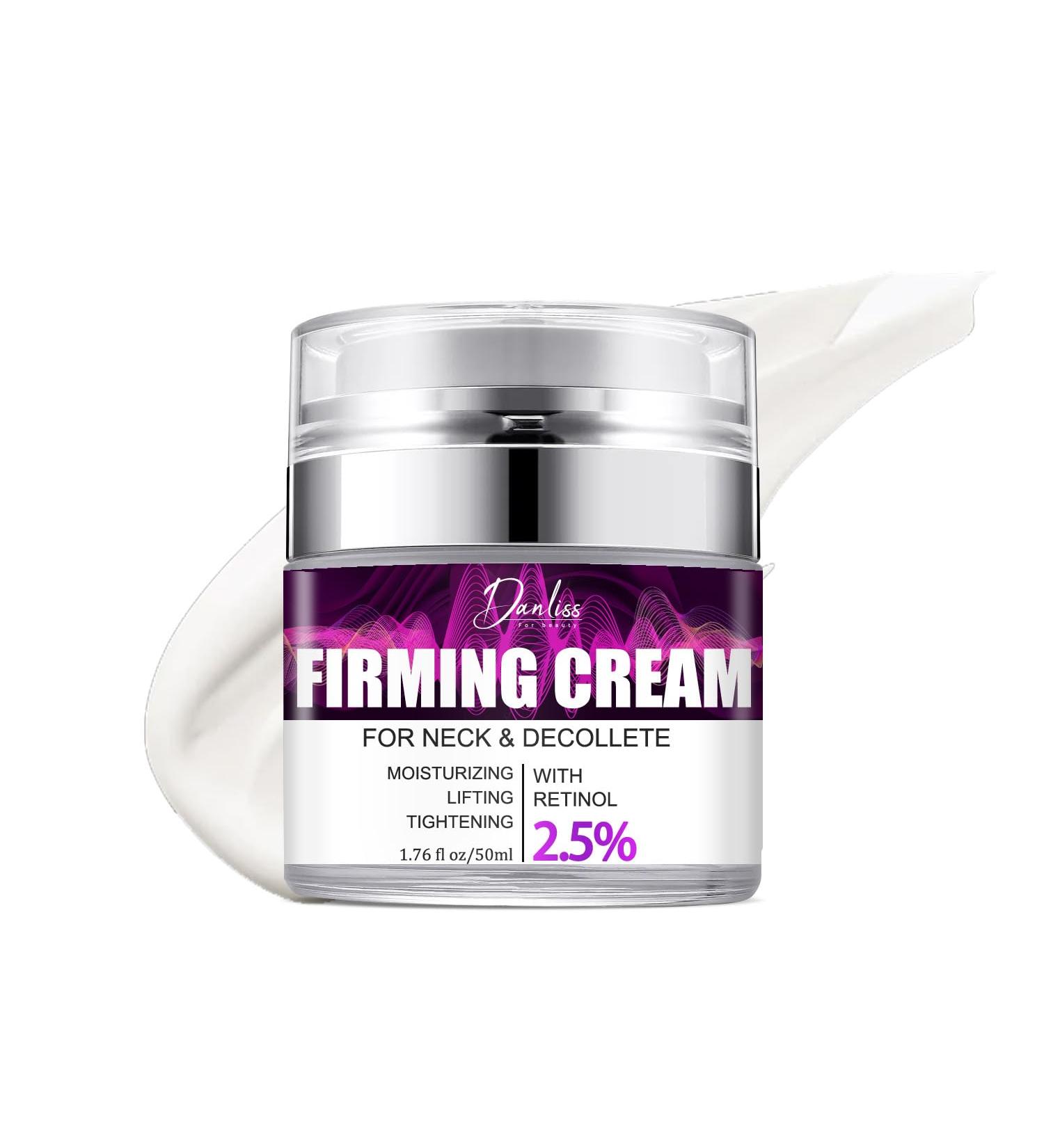 Neck Creams for Tightening and Firming Retinol & Hyaluronic Acid for Wrinkle Reduction Neck Cream for Skin Lifting Neck Firming Cream | Anti-Aging Moisturizer for Face & D collet 1.7 FL OZ - Buy Online on GoSupps.com
