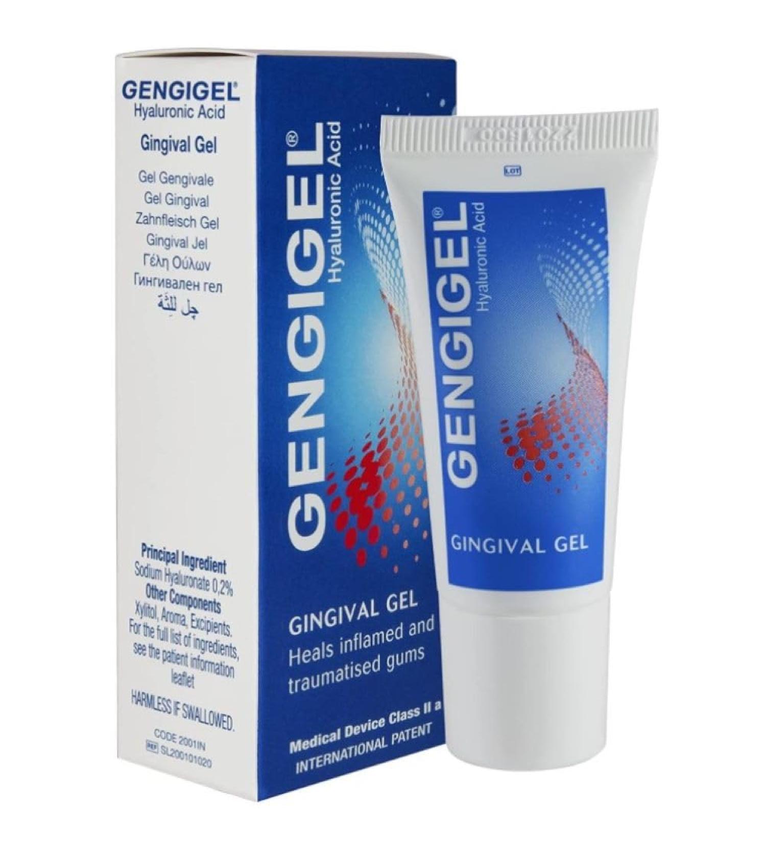 Gengigel Hyaluronic Acid Oral Gel for Mouth & Gum Discomfort (20ml) Soothes Irritation Promotes Natural Healing & Protects Delicate Oral Tissue No Paraben or SLS Vegan & Kosher 0.68 Fl Oz (Pack of 1) Adult - Buy Online on GoSupps.com