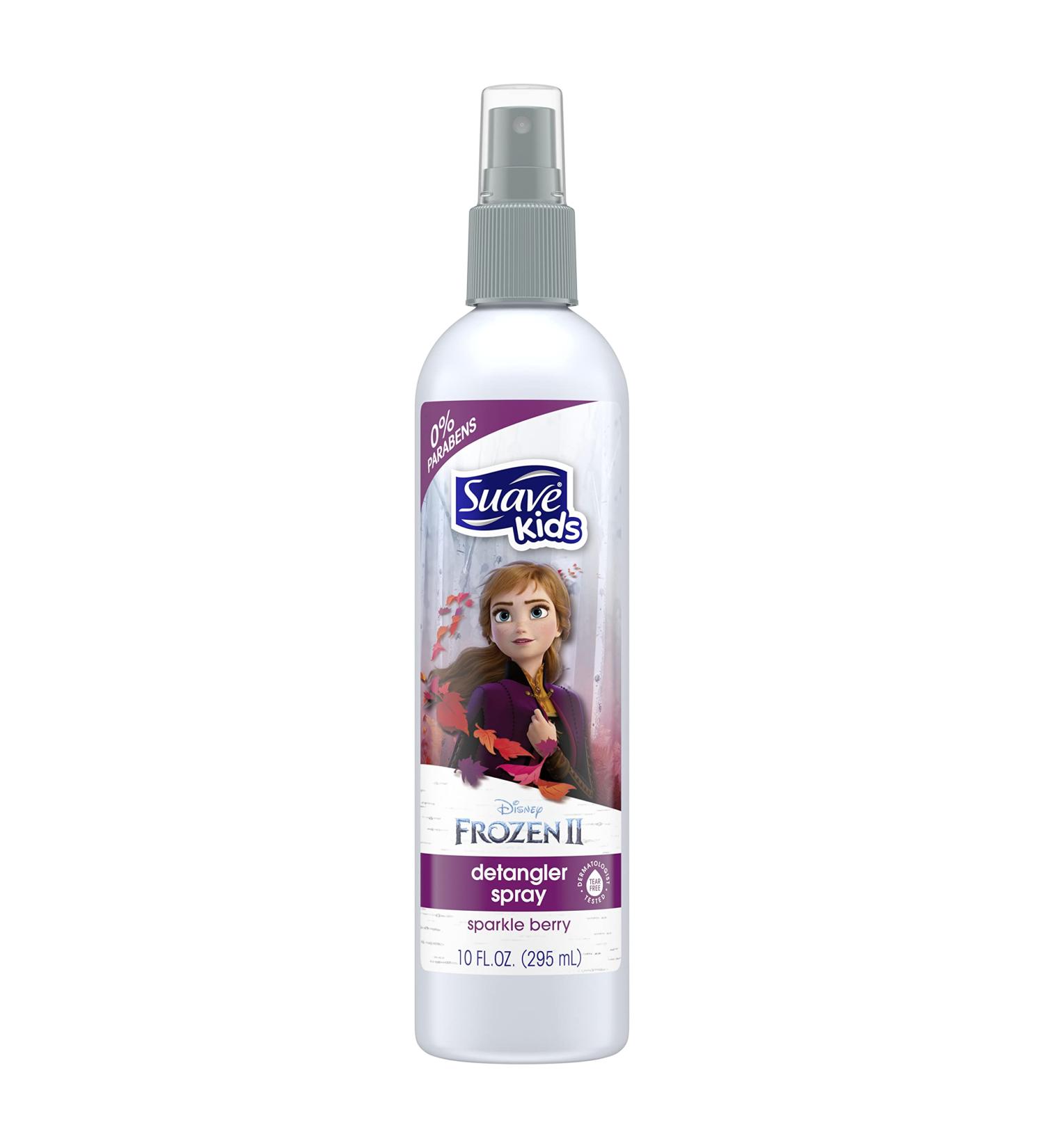 Suave Kids Disney FrozenDetangler Spray Anna Sparkle Berry 10 oz - Buy Online on GoSupps.com