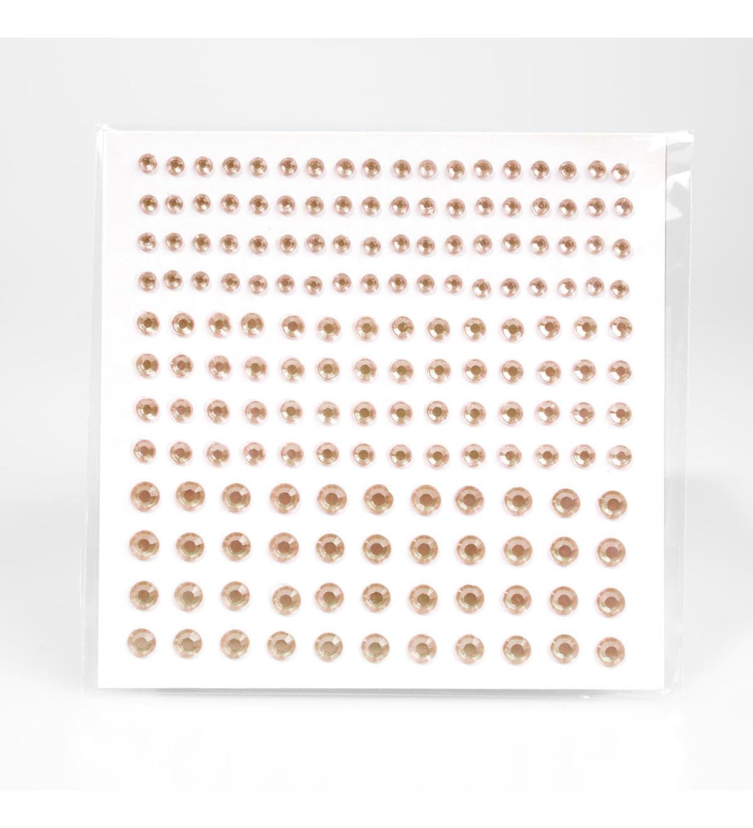 Simply Hair Gold Hair Gems Self-adhesive rhinestone sheet 172 gems 3 sizes Creative show-stopping look - great for Kids Adults - Party Night out Fun - Buy Online on GoSupps.com