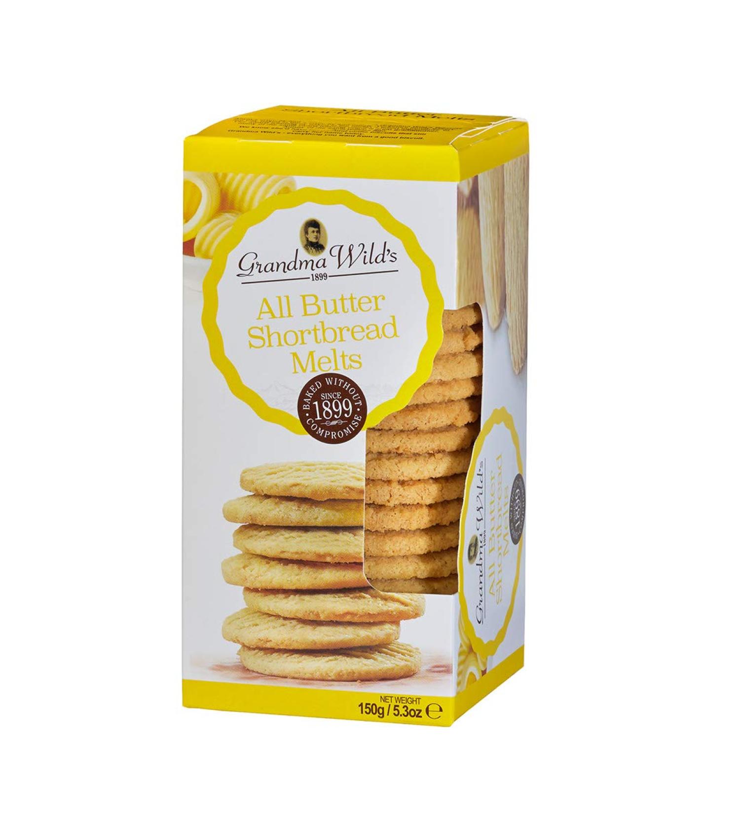 Grandma Wild's Butter Shortbread Melts 150 g