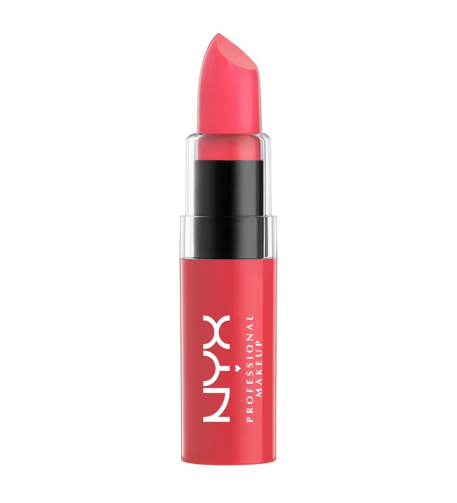 NYX Butter Lipstick BLS12 Little Susie - Deep Pink with Yellow Undertone 0.16 oz - Buy Online on GoSupps.com