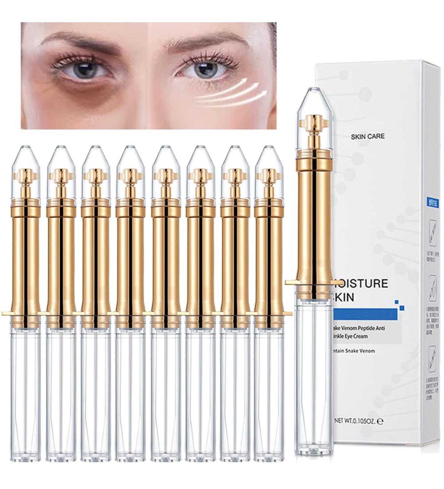 HABOHUSE Lumilight & CHAFFEELIFE Snake Venom Peptide Anti-Wrinkle Eye Cream Set - 9PCS - Buy Online on GoSupps.com