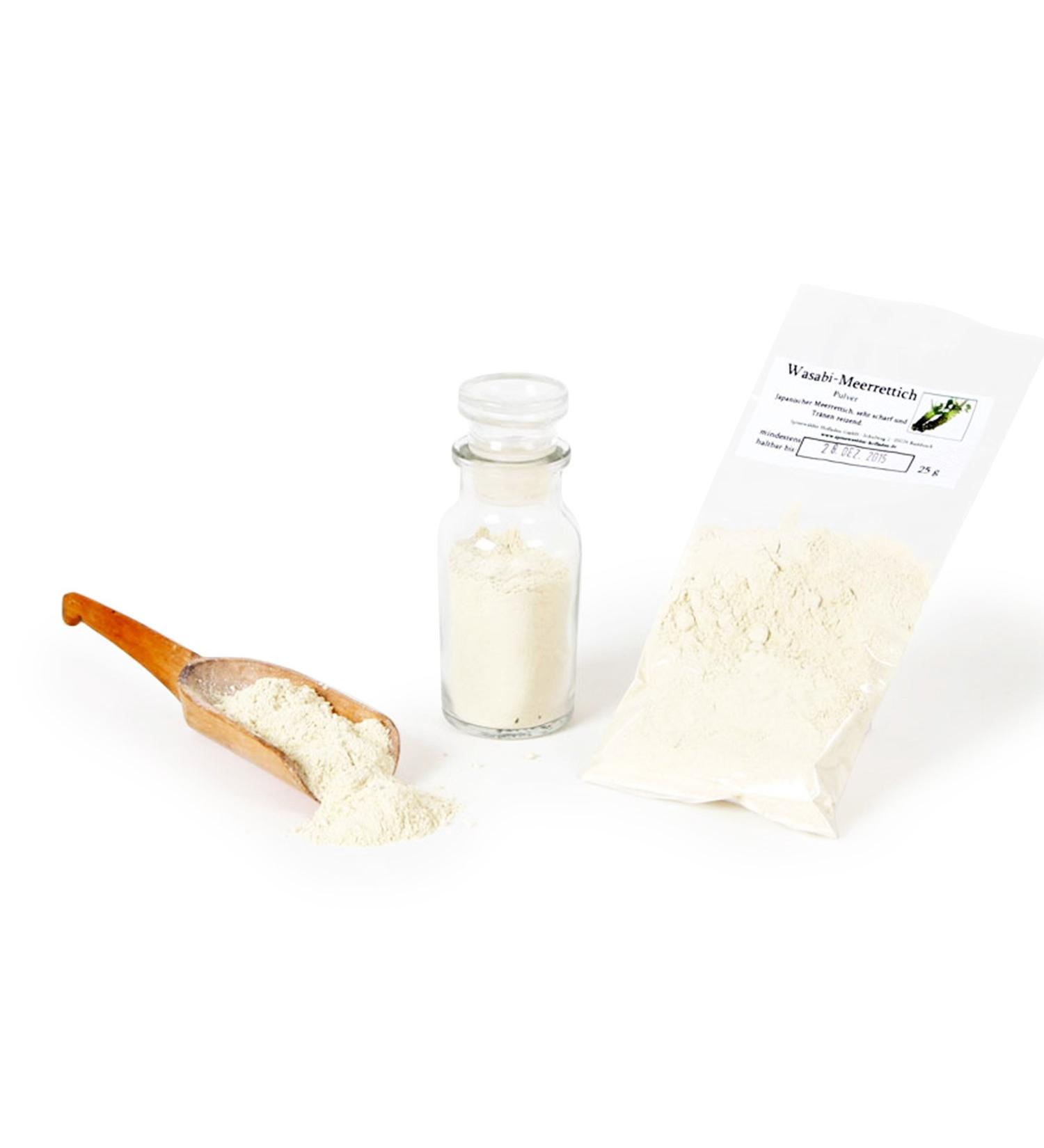 Premium Wasabi Horseradish Powder - Authentic Japanese Wasabi Powder Mixture (25g) | Buy Online for International Shipping - Buy Online on GoSupps.com