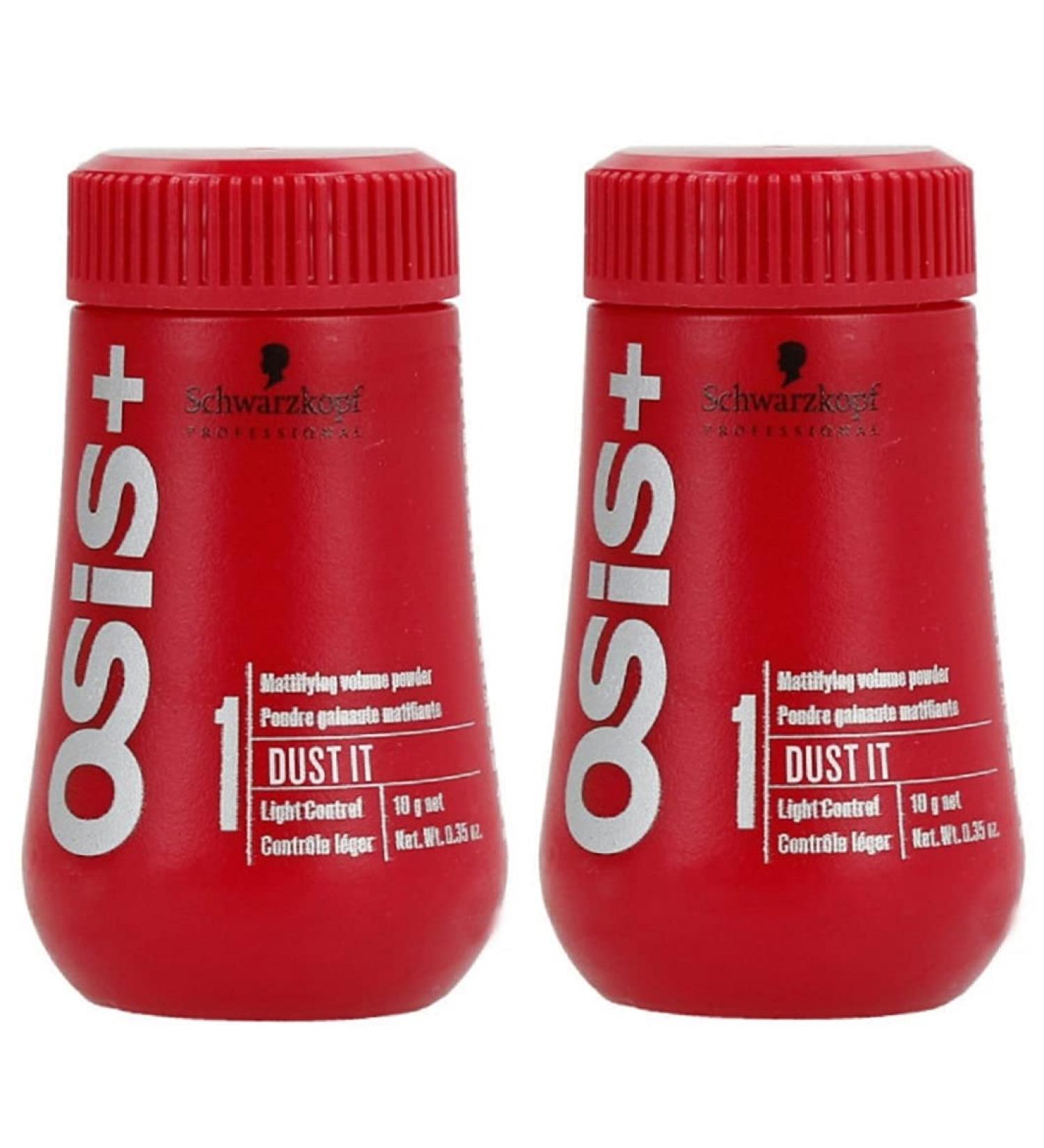 Schwarzkopf OSiS Dust It - Mattifying Powder (0.35 oz) Pack Of Two 0.35 Ounce (Pack of 2)