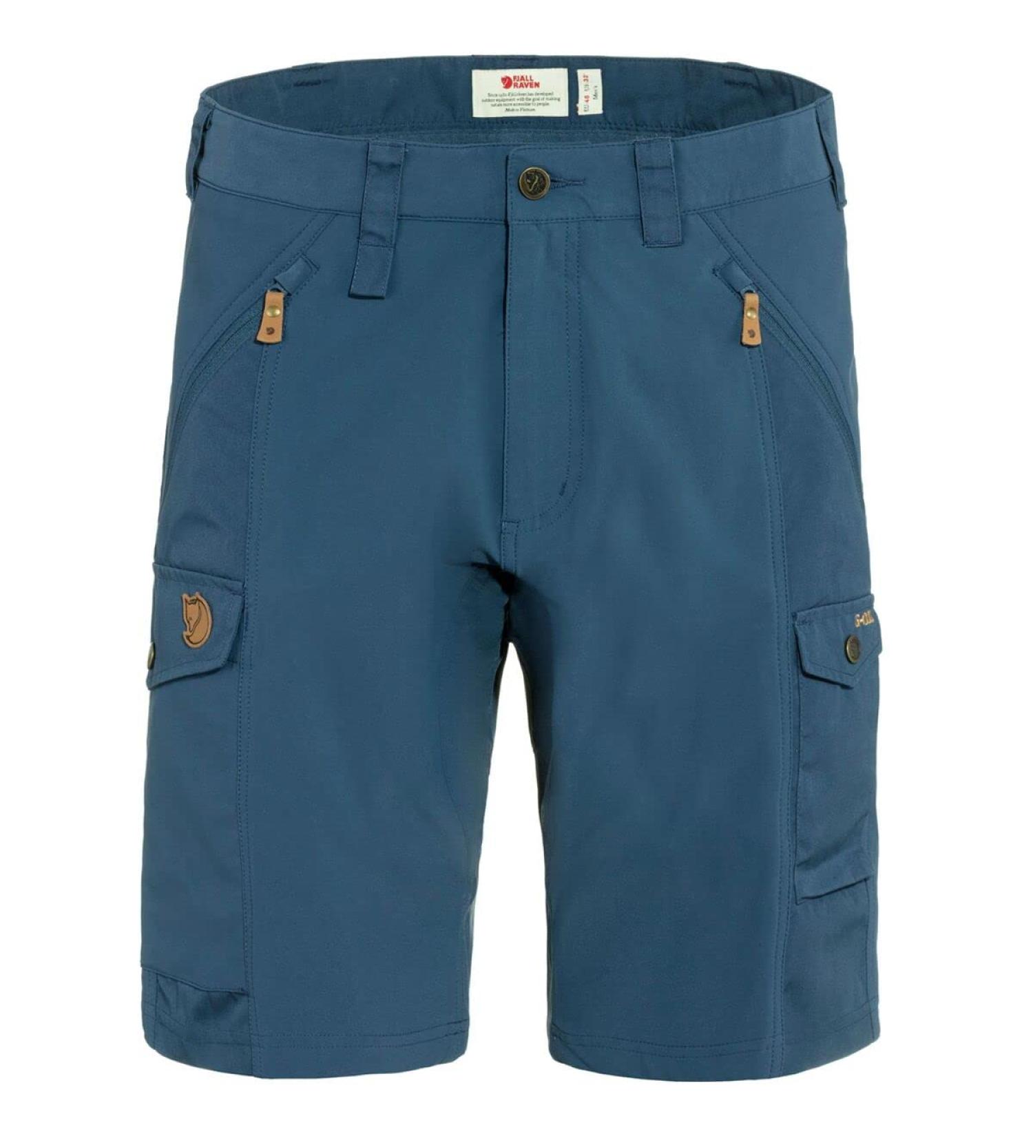 Fj llr ven Men's Abisko Shorts 52 - Indigo Blue - Premium Outdoor Wear for International Shipping - Buy Online on GoSupps.com