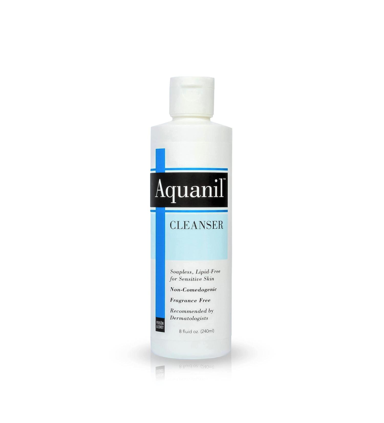 Aquanil Skin Cleanser - Soapless Lipid-Free Face Wash - 8 Fl Oz - Buy Online on GoSupps.com