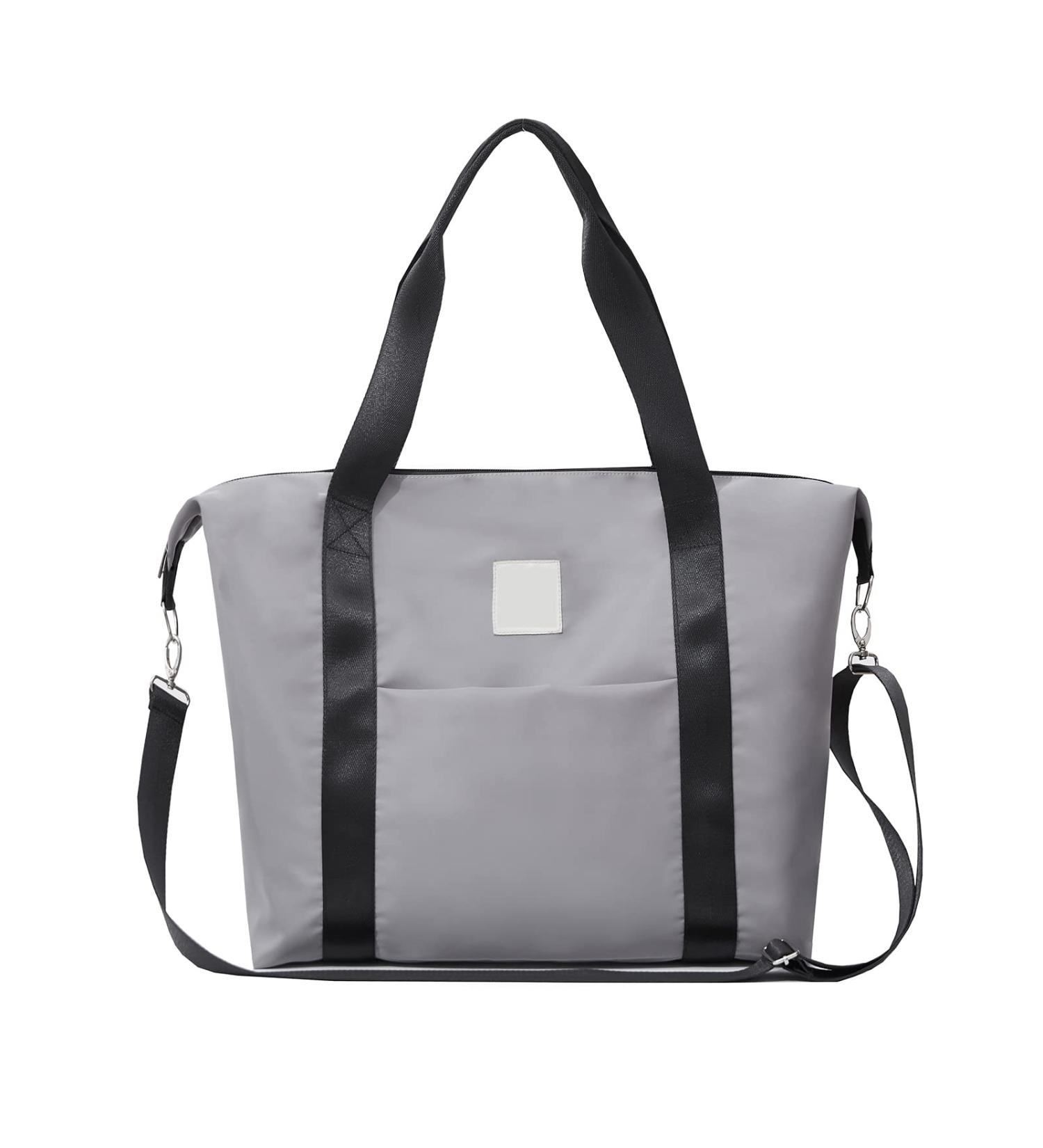 SONARIN Large Capacity Waterproof Baby Changing Bag - Stylish Satchel with Stroller Straps, Changing Mat & Travel Convenience in Grey - Buy Online on GoSupps.com