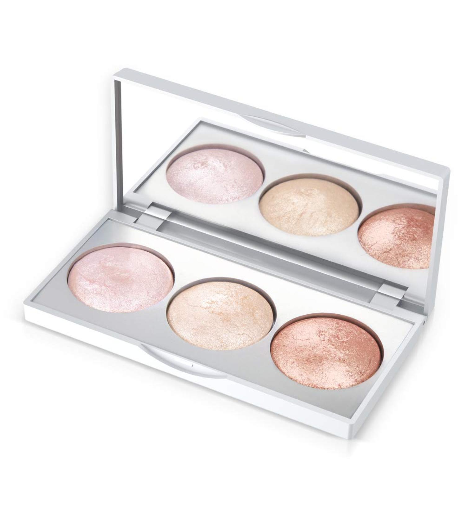 Golden Rose Strobing Highlighter Palette Illumination Palette