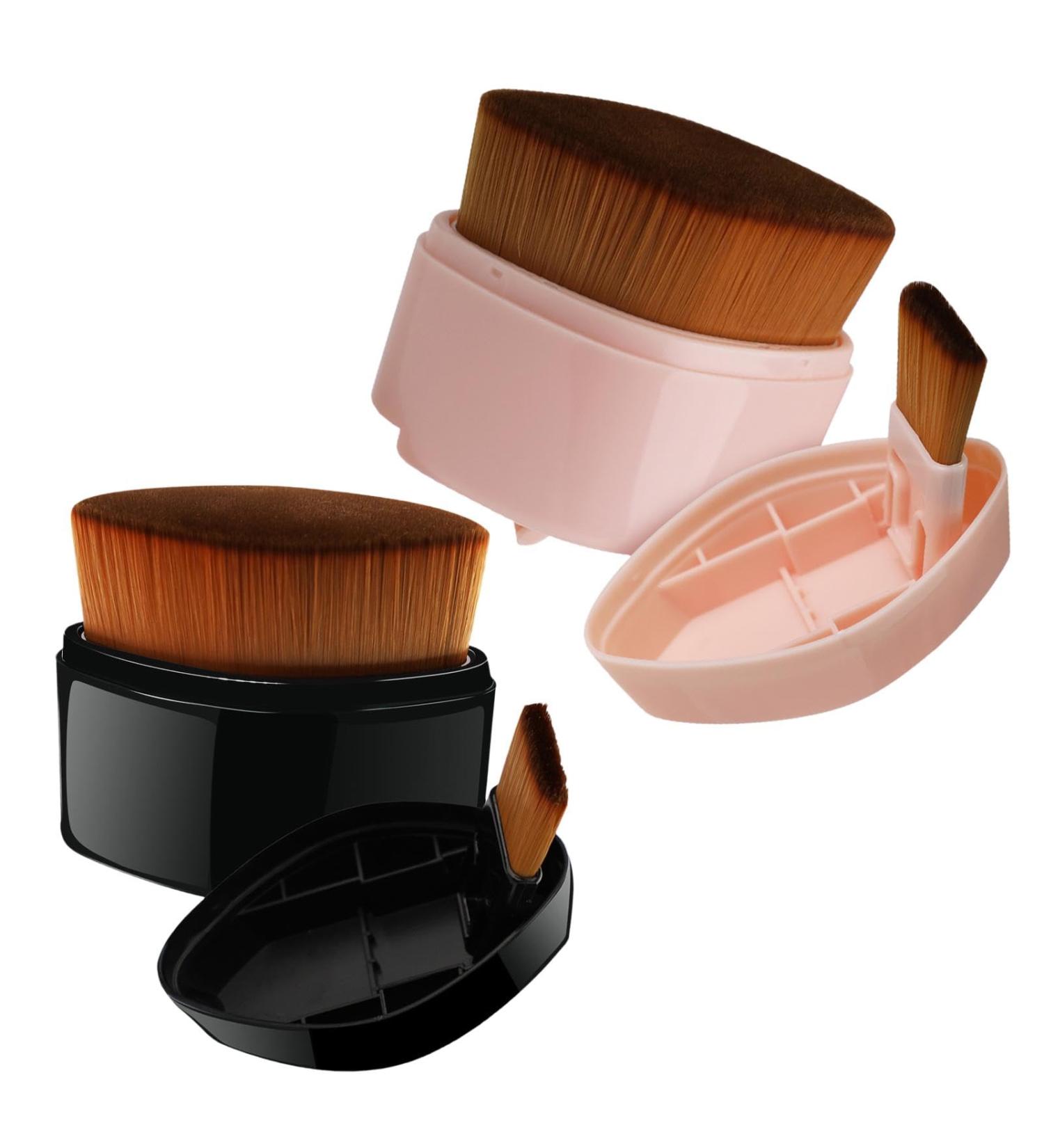 Kids Sun Cream Applicator | Sunscreen Brush Applicator | Suntan Lotion Applicator With Soft Bristles Sun Lotion Applicator Sun Cream Brush With Protective Cap Portable Makeup Brushes Pink+Black - Buy Online on GoSupps.com