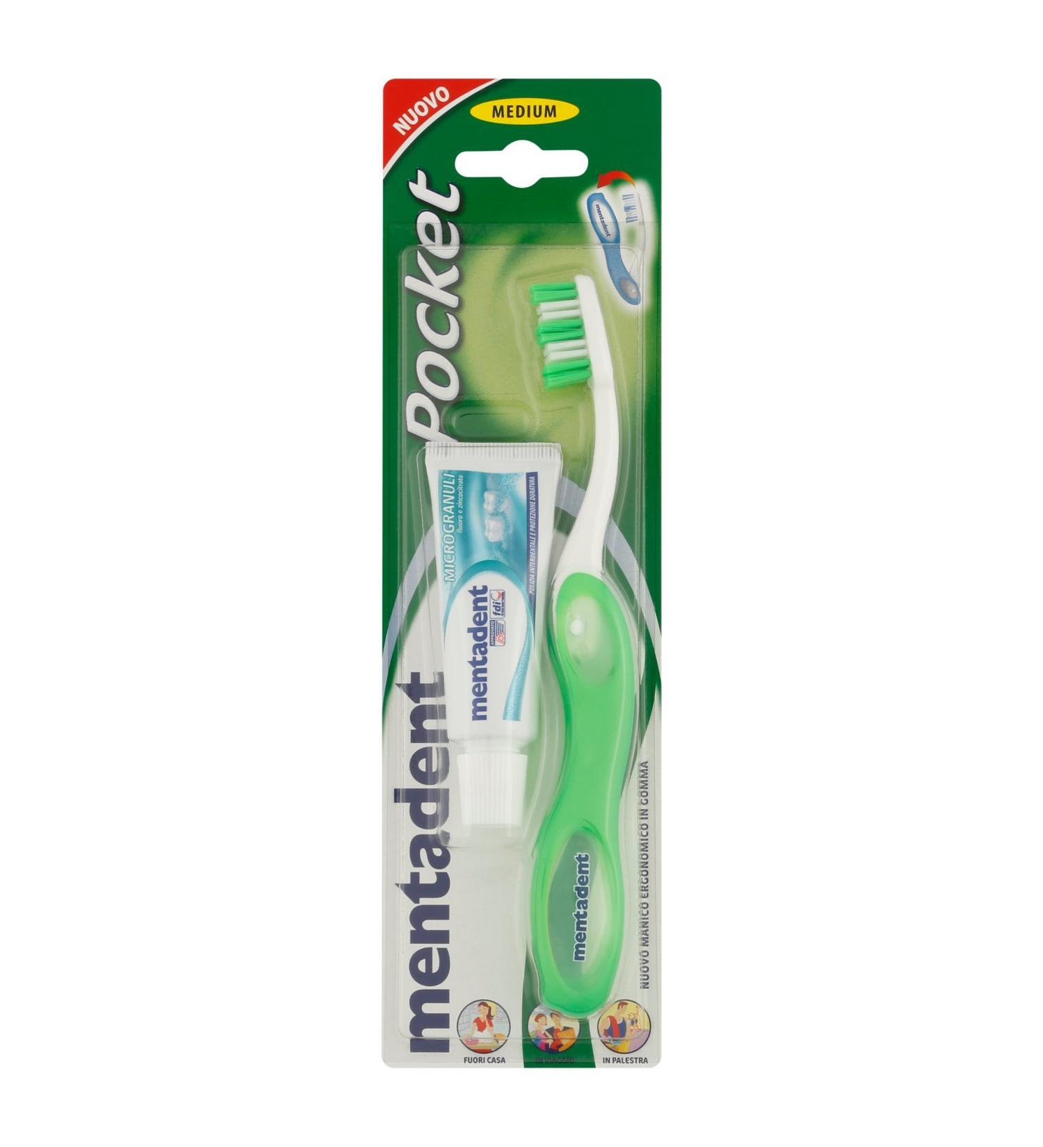 Buy Mentadent Toothbrush Kit Pocket - Travel-Friendly Oral Care | International Shipping Available - Buy Online on GoSupps.com