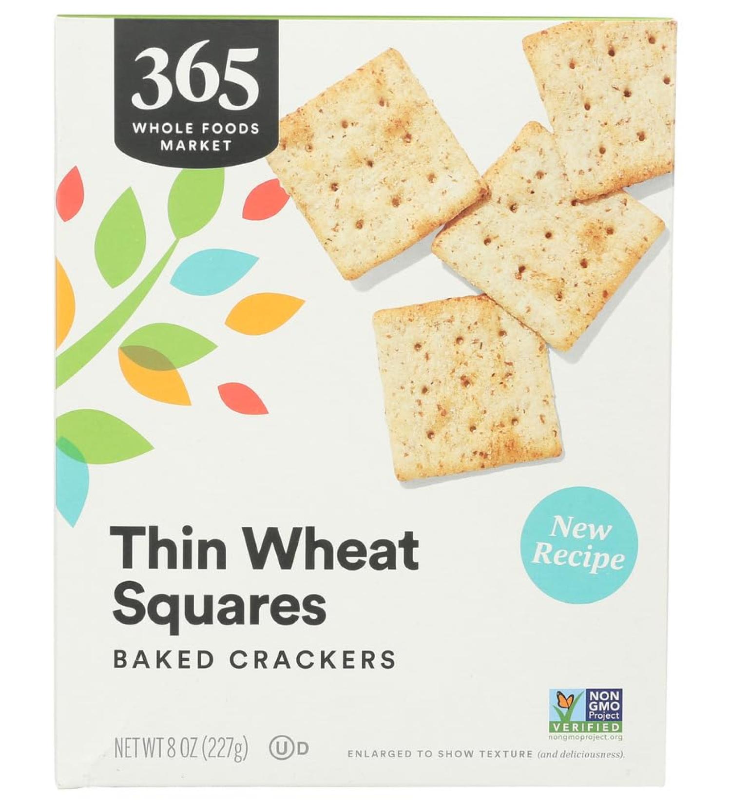 365 Whole Foods Market Wheat Squares Cream 8 Ounce - Healthy Snack & Natural Ingredients - Buy Online on GoSupps.com