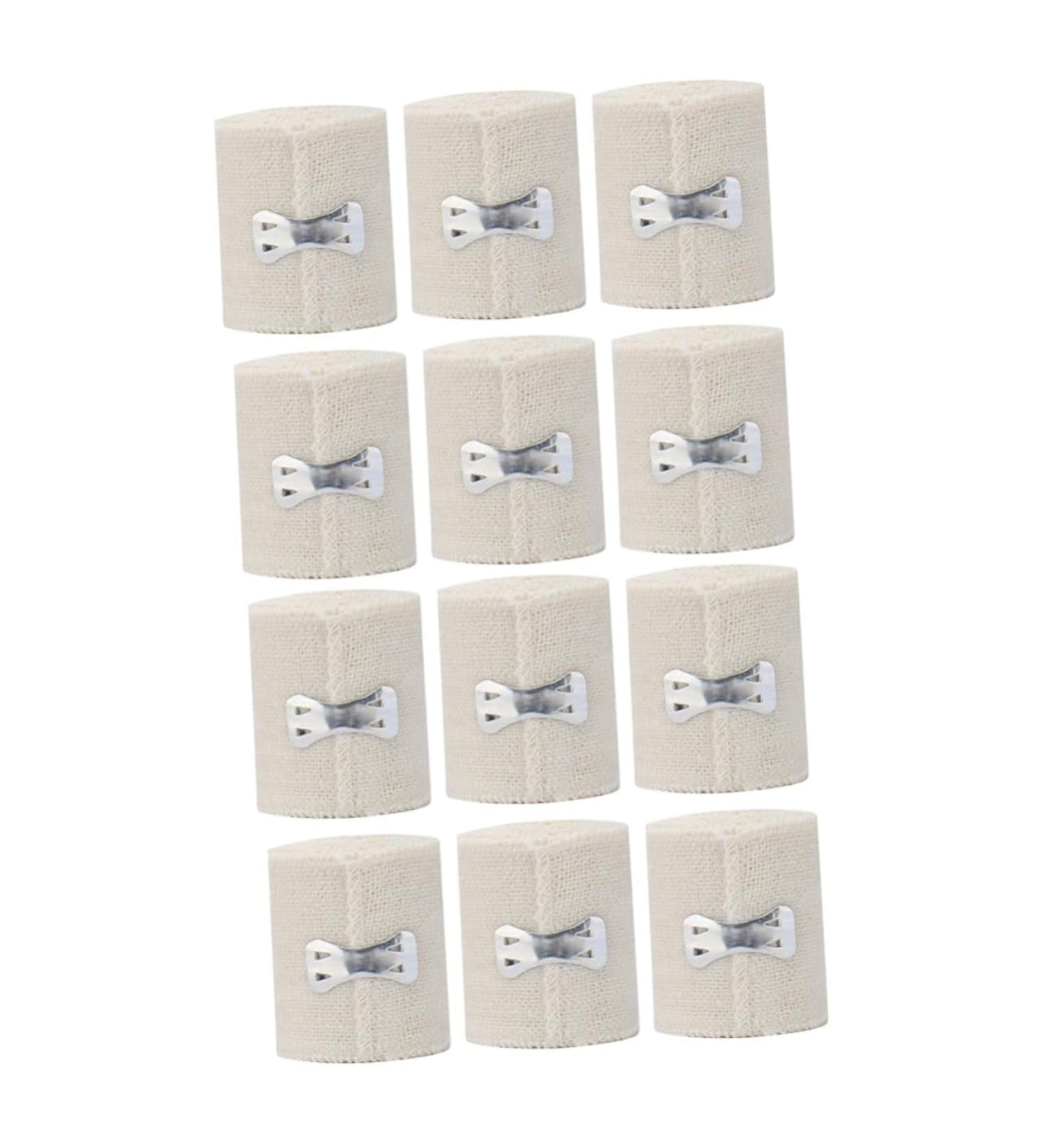 Mobestech 12 Rolls Cushion Mat - Cohesive Wraps & Compression Support for Medical Ankle Care School Supplies & Extra Clips - Buy Online on GoSupps.com