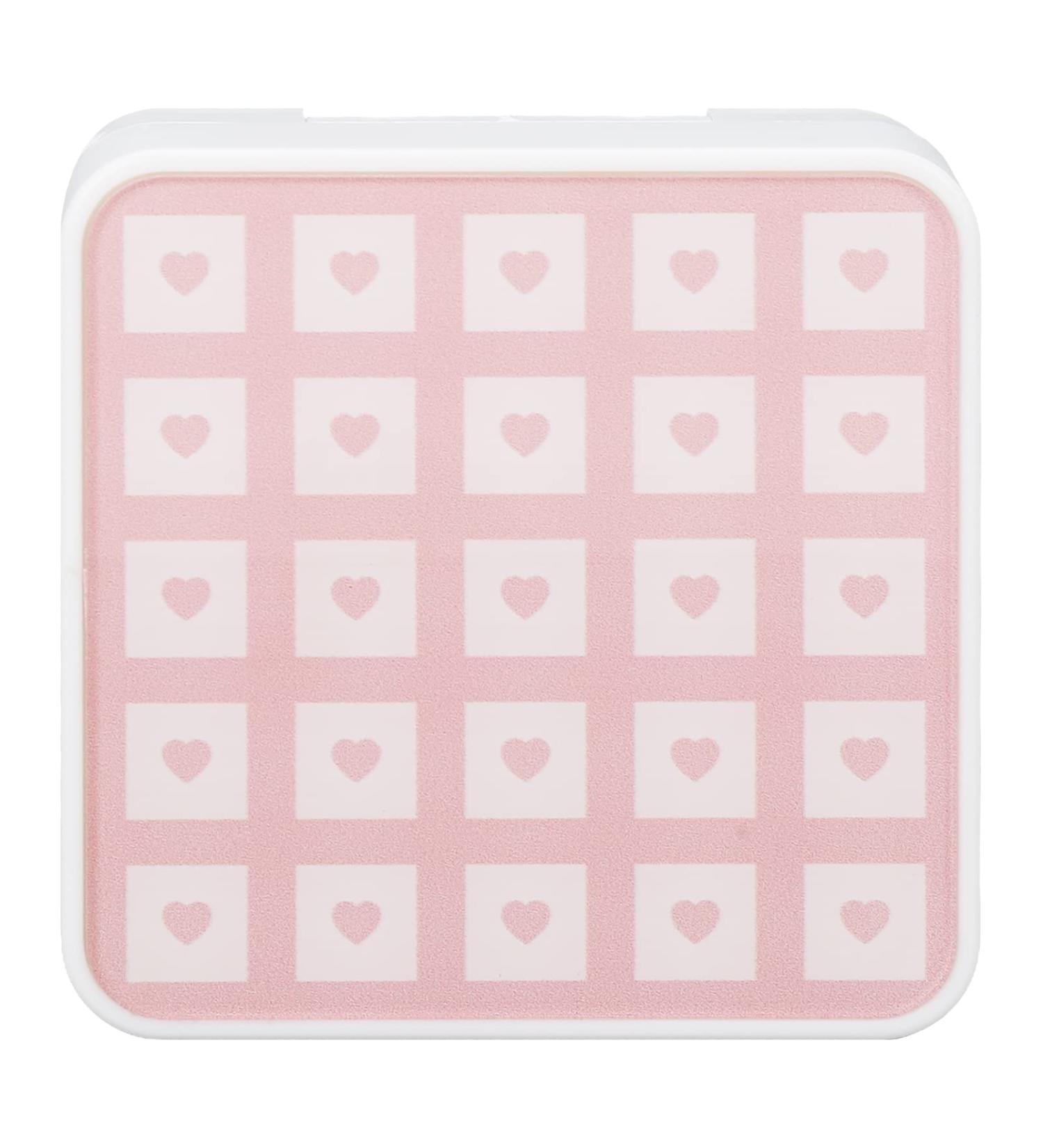 Love Series Contact Lens Container Set - Portable Cartoon Storage for Daily Use - Ideal for Travel & Office - Buy Online on GoSupps.com