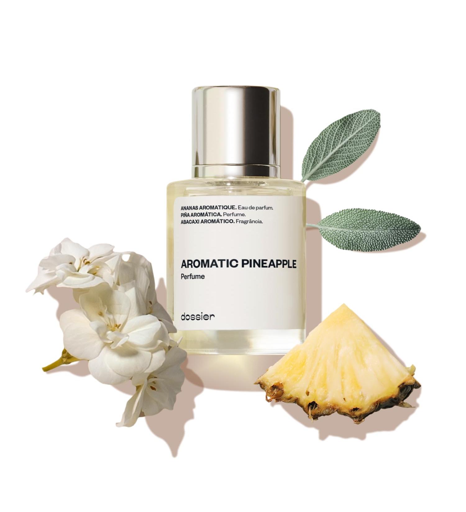 Dossier - Aromatic Pineapple - Eau de Parfum - Inspired by YL's - Perfume Luxury - Pure Infused - Paraben-Free - Vegan - For Men - Fragrance 1.7 oz (Spray 50ml) - Buy Online on GoSupps.com