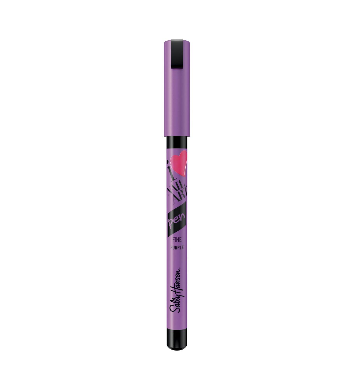Sally Hansen Nail Art Pen in Purple - 370, 0.04 fl oz - Buy Online on GoSupps.com