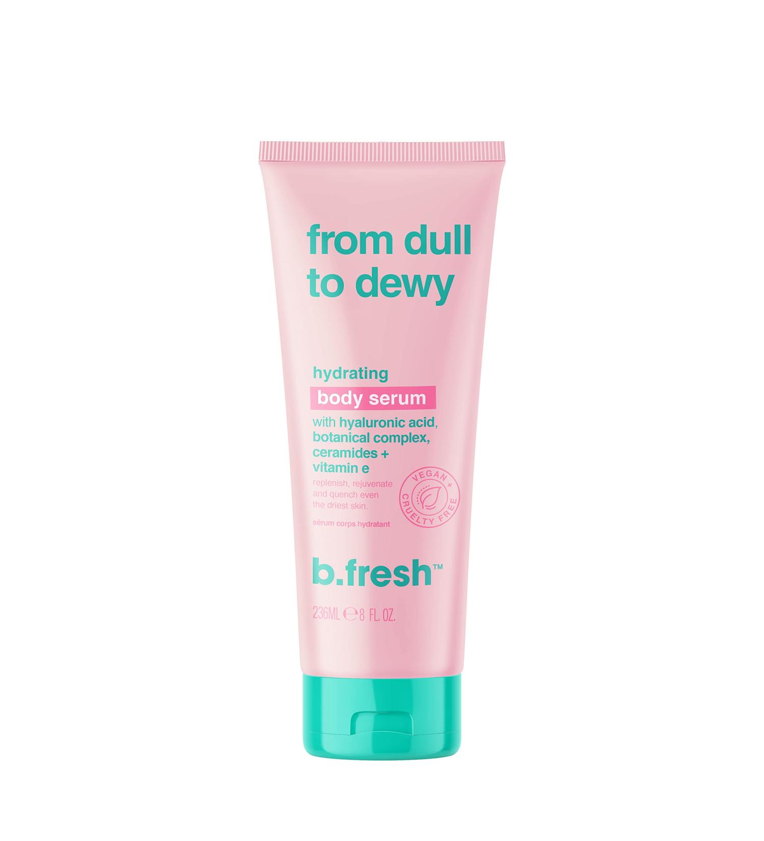 B.Fresh Daily Moisturizing Body Lotion - Hydrating Serum for Dewy Skin | Hyaluronic Acid Ceramides & Vitamin E | 8 Fl oz | International Shipping - Buy Online on GoSupps.com