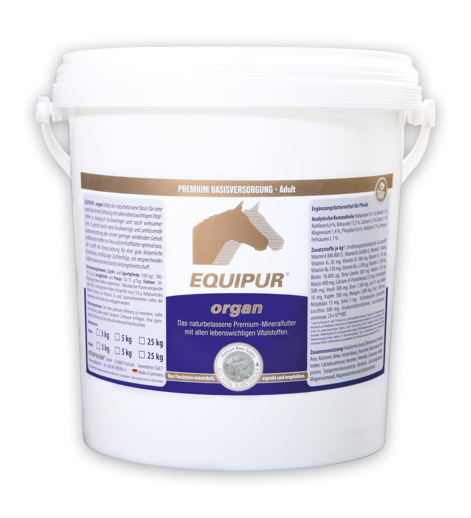 Equipur Organ Powder 3 kg - Buy Online on GoSupps.com