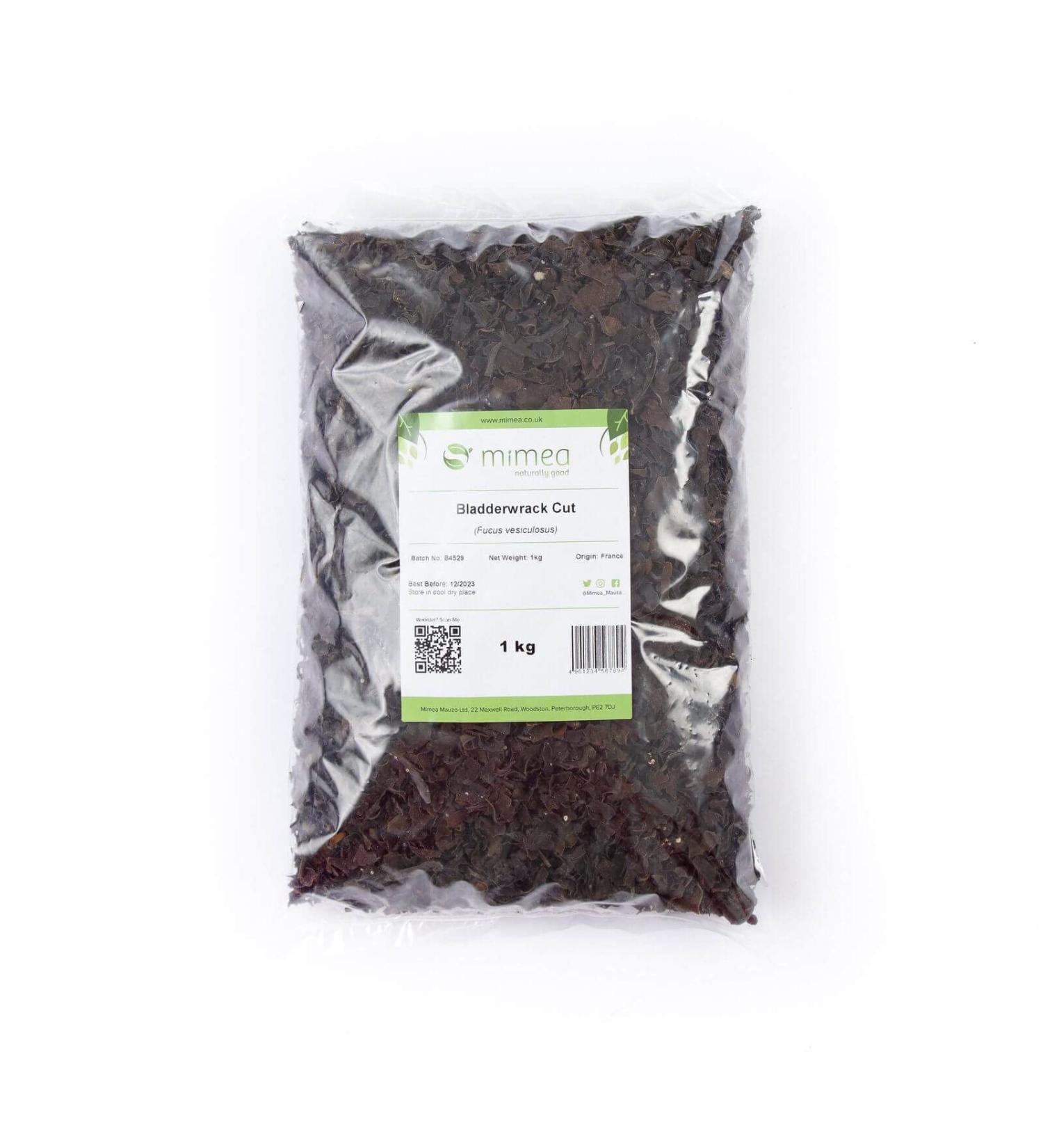 Organic Bladderwrack Cut - Rich in Iodine 1kg | Mimea - Buy Online on GoSupps.com