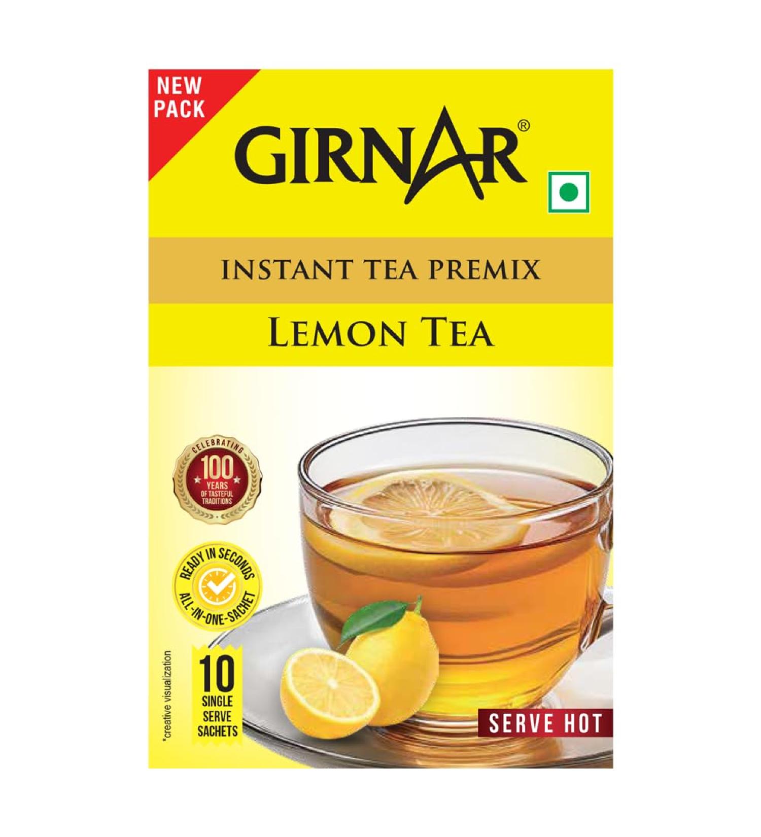 Girnar premix th au citron instantan (10 sachets) - Buy Online on GoSupps.com