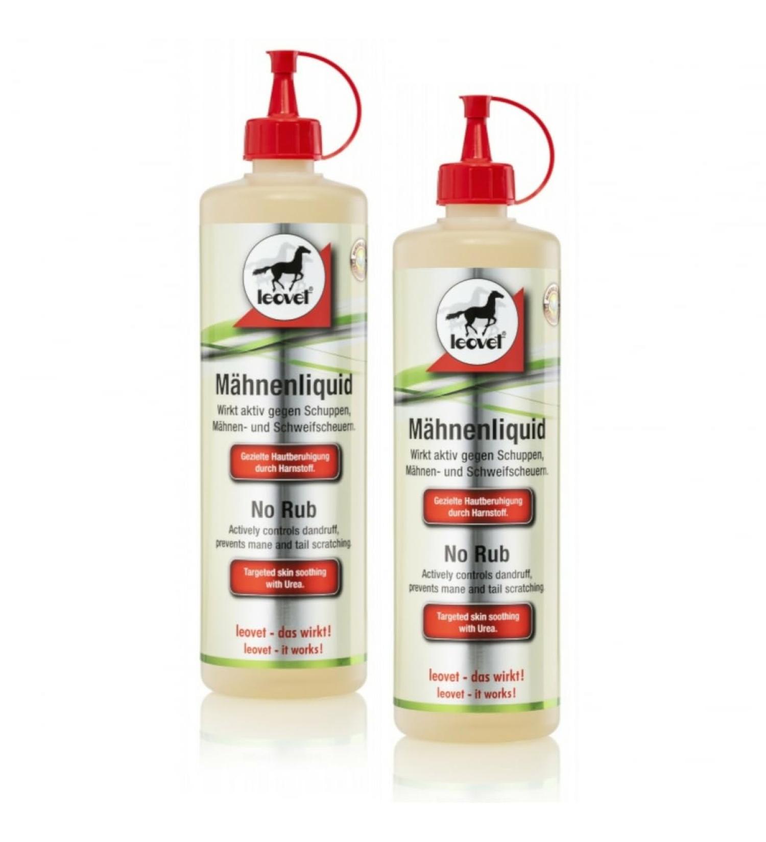 RL24 LeoVet Mane Liquid for Horses | Dandruff Control & Itch Relief | 2 x 500 ml Horse Care Set - Buy Online on GoSupps.com