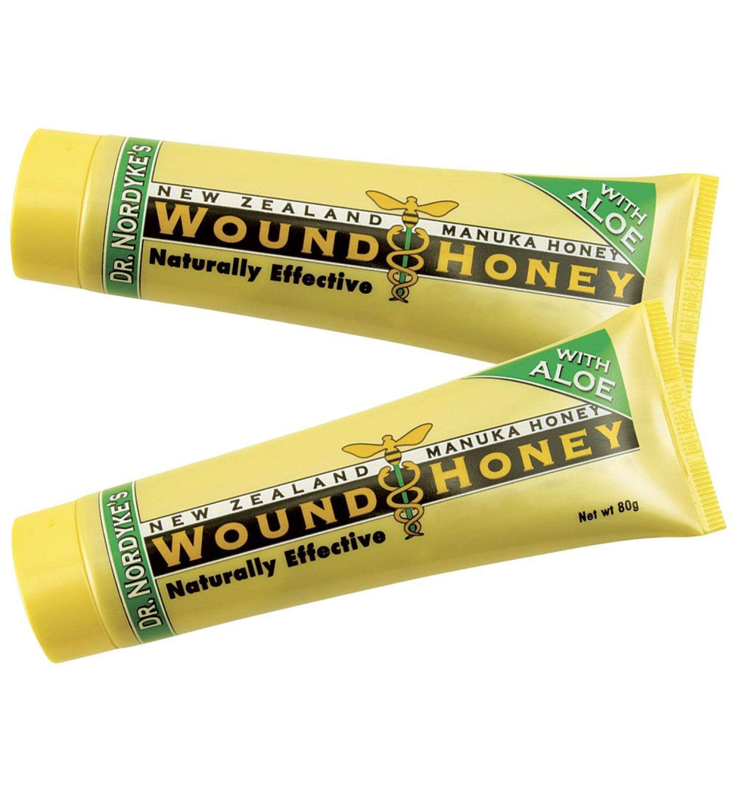 Wound Honey Manuka Honey Wound Cream with Active Manuka Honey (1 Color 2 Pack) 2.82 Ounce (Pack of 2)