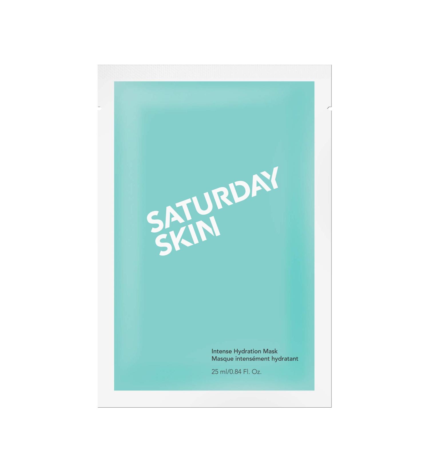 Saturday Skin Intense Hydration Mask | Super Leave-on Hydrating & Replumping Face Mask for Dehydrated Skin | Hypoallergenic & Cruelty Free (25ml) - Shop Internationally Now - Buy Online on GoSupps.com