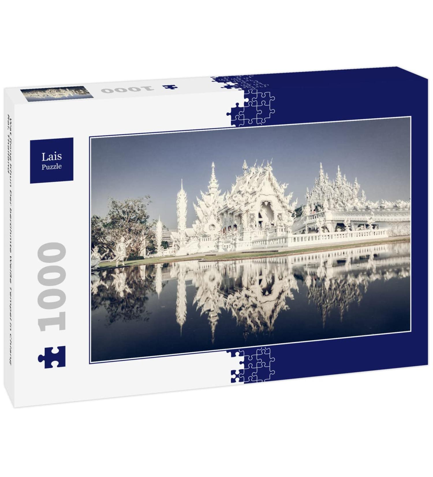 Lais Puzzle Wat Rong Khun The famous White Temple in Chiang Rai Thailand 1000 pieces - Buy Online on GoSupps.com